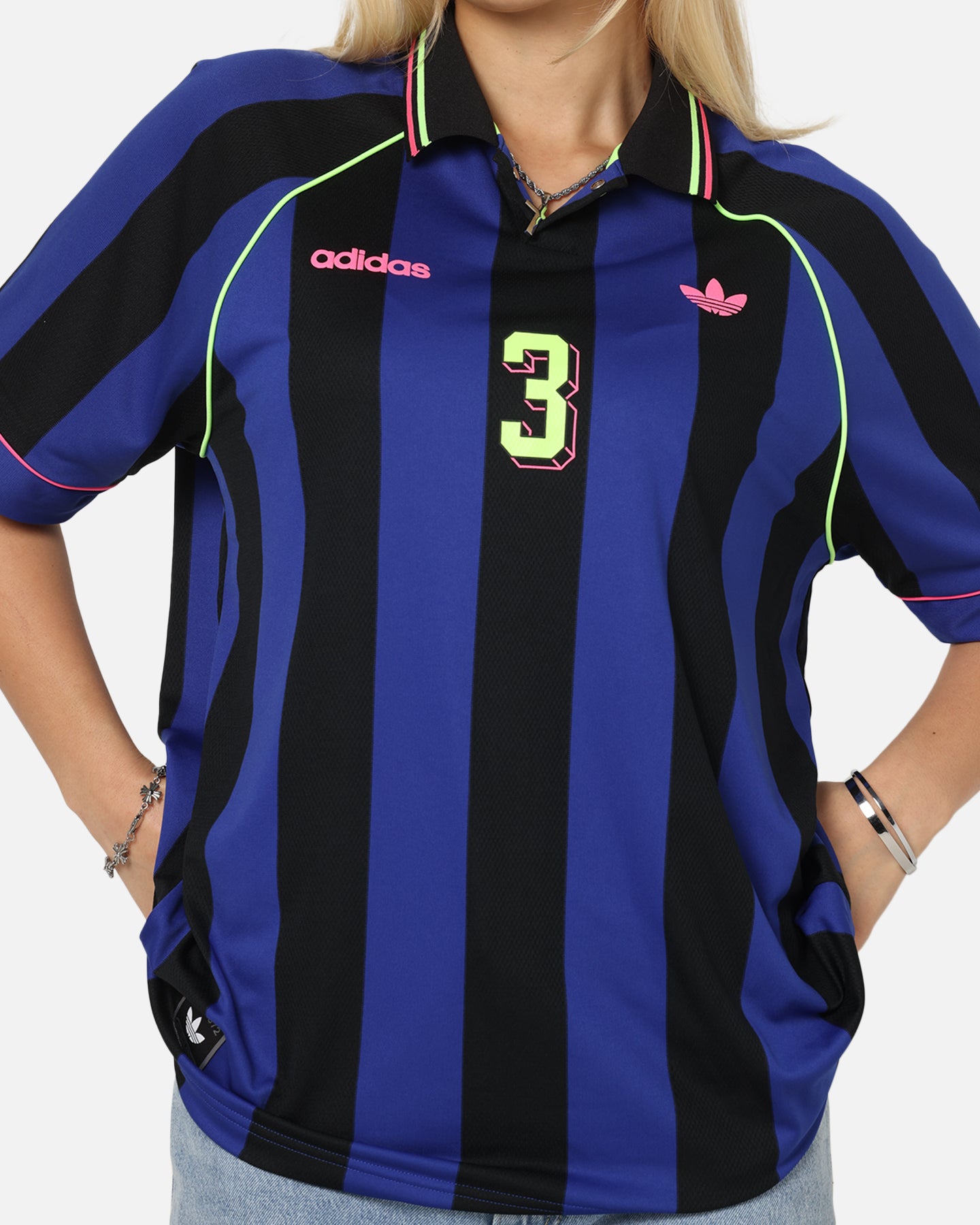 Adidas Jacquard Jersey Blue/Black、mySite、zt4zffjzw