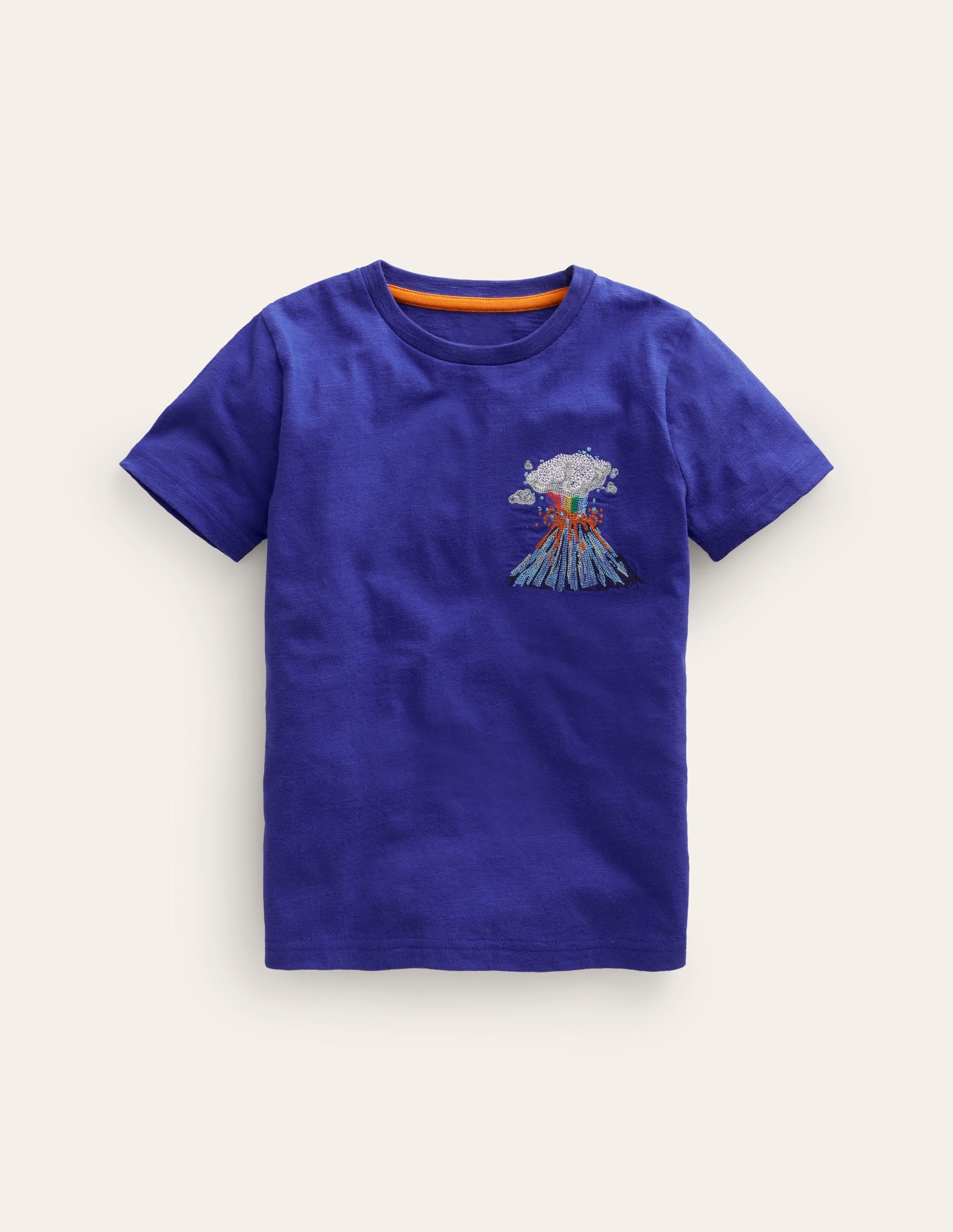  Superstitch Logo T-Shirt-Blue Heron Volcano、mySite、ashleygrahame