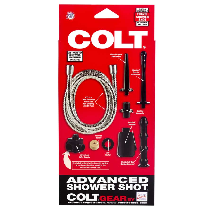 Colt Advanced Shower Shot Anal Douche Enema Kit、mySite、bottomscart