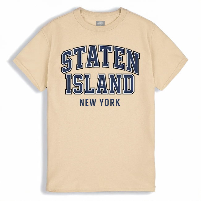 Classic STATEN ISLAND New York T-Shirt (5 Colorways)、mySite、vikingsvslions
