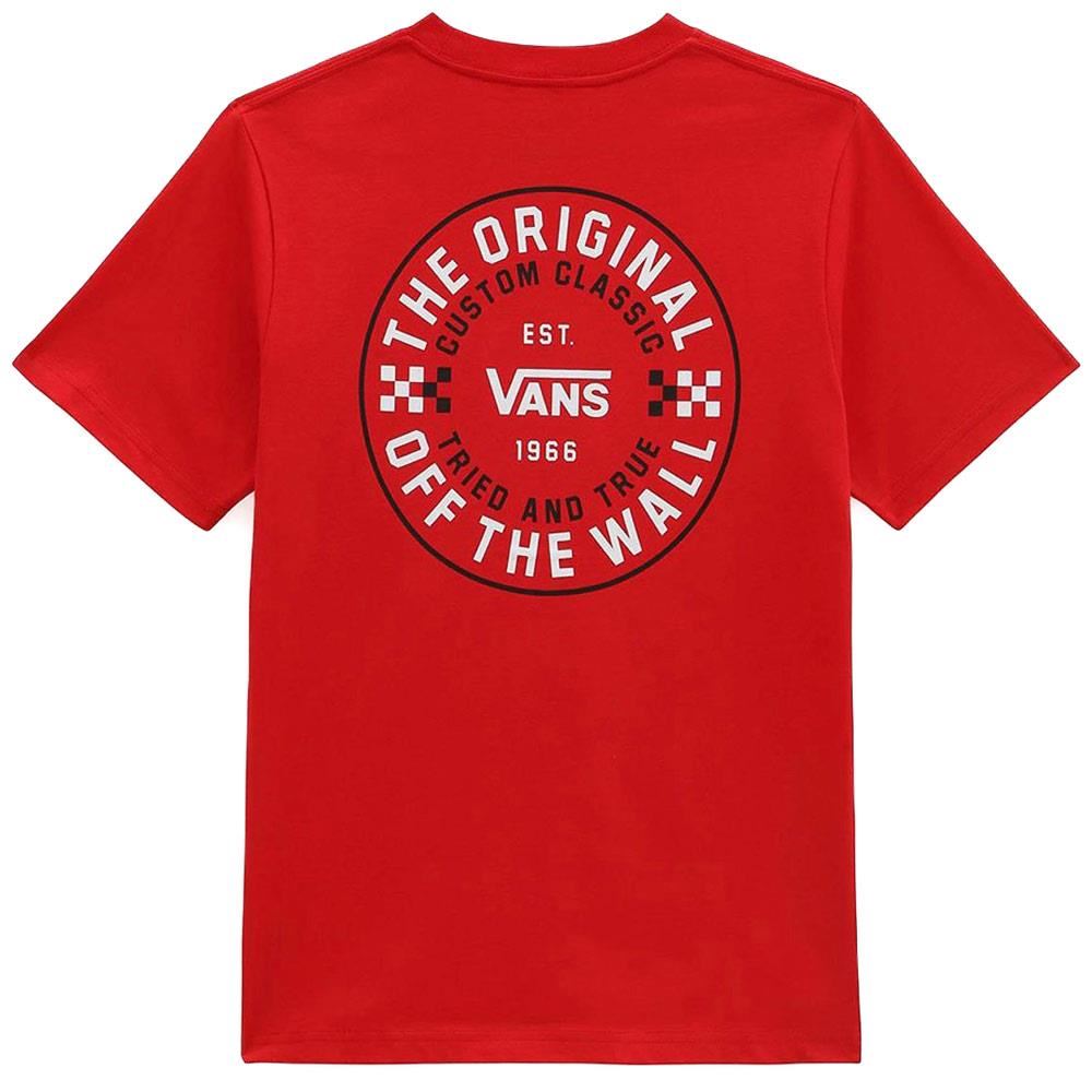  Vans Custom Classic T-Shirt - True Red、mySite、merchandisen