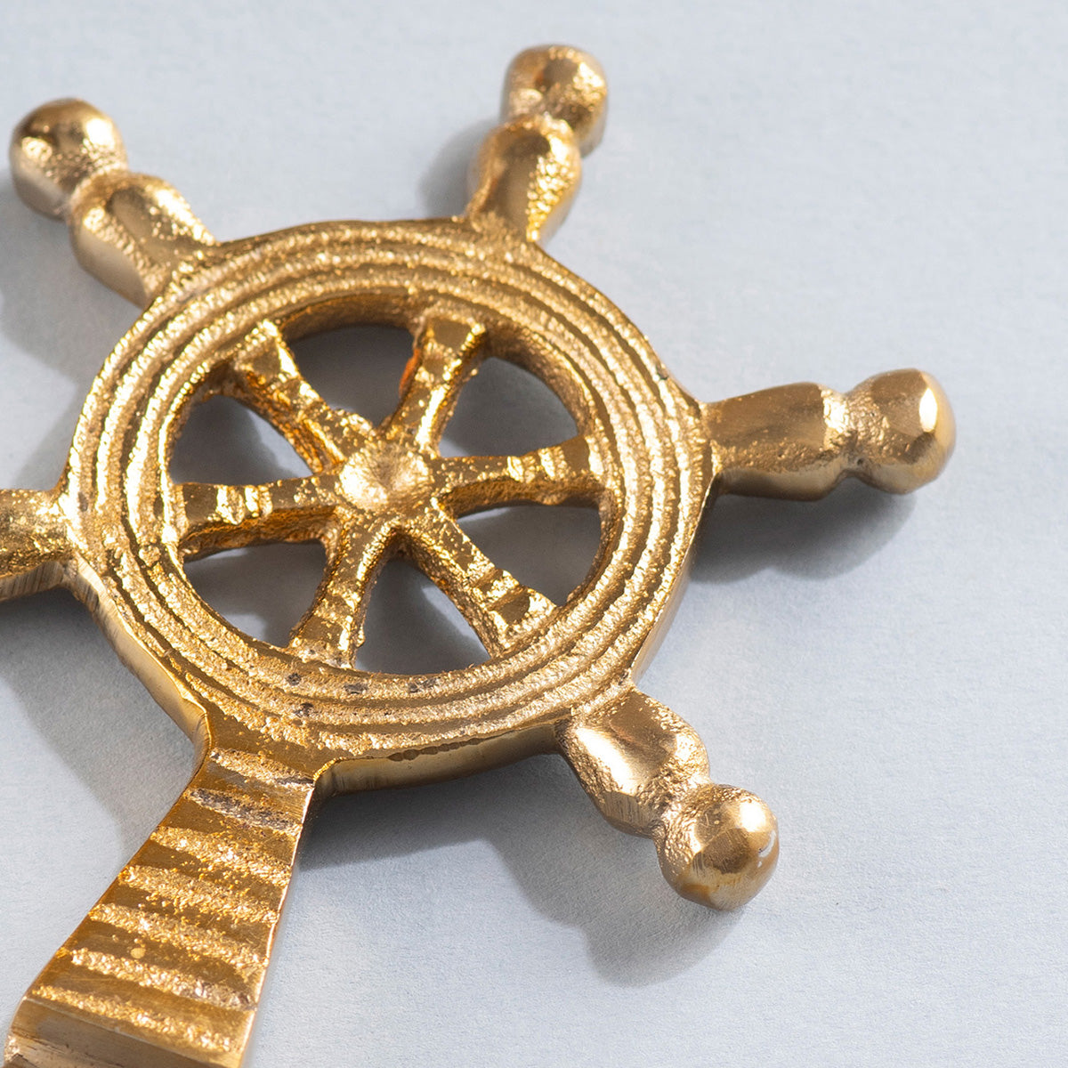 Stainless Steel Bottle Opener | Ship Steering Wheel Shape | Gold、mySite、camillekostekn