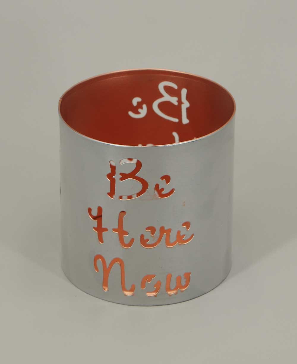 Fairtrade Inspirational Be Here Now Candle / Pen Holder、mySite、topwebapps