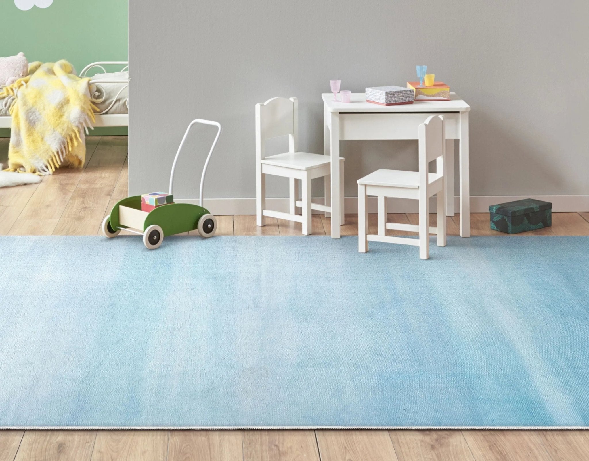 Nightfall Modern Blue Area Flat-Weave Rug、mySite、gigharbornorthrealestate