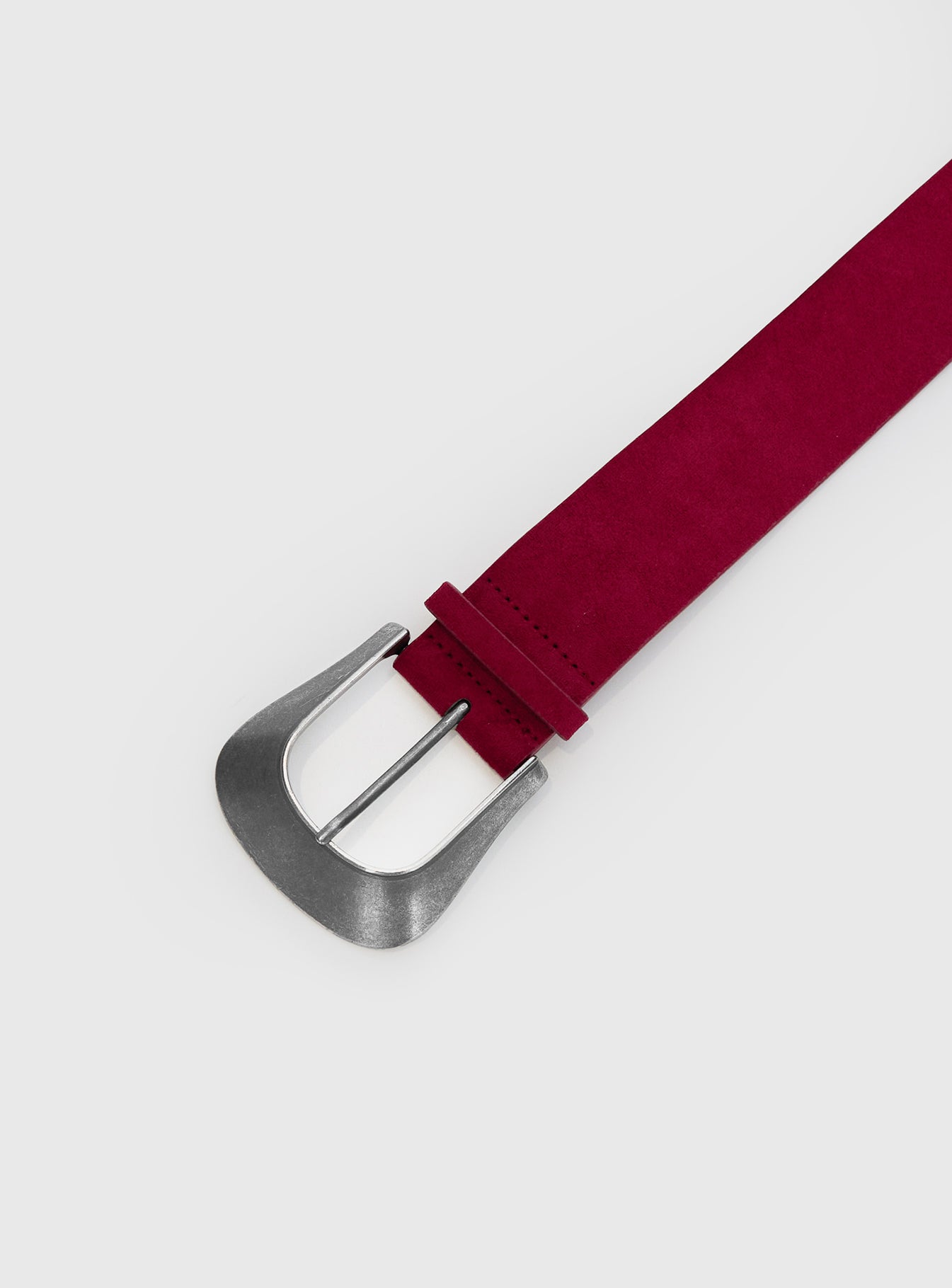 Jaxton Faux Suede Belt Pink、mySite、solidvoid