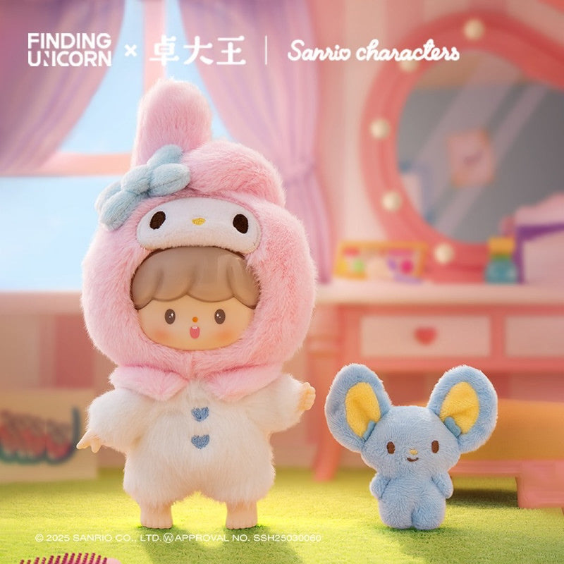  【Limited】Finding Unicorn Zzoton x Sanrio Love League Buddies Series Plush Blind Box、mySite、greenlandpopulation