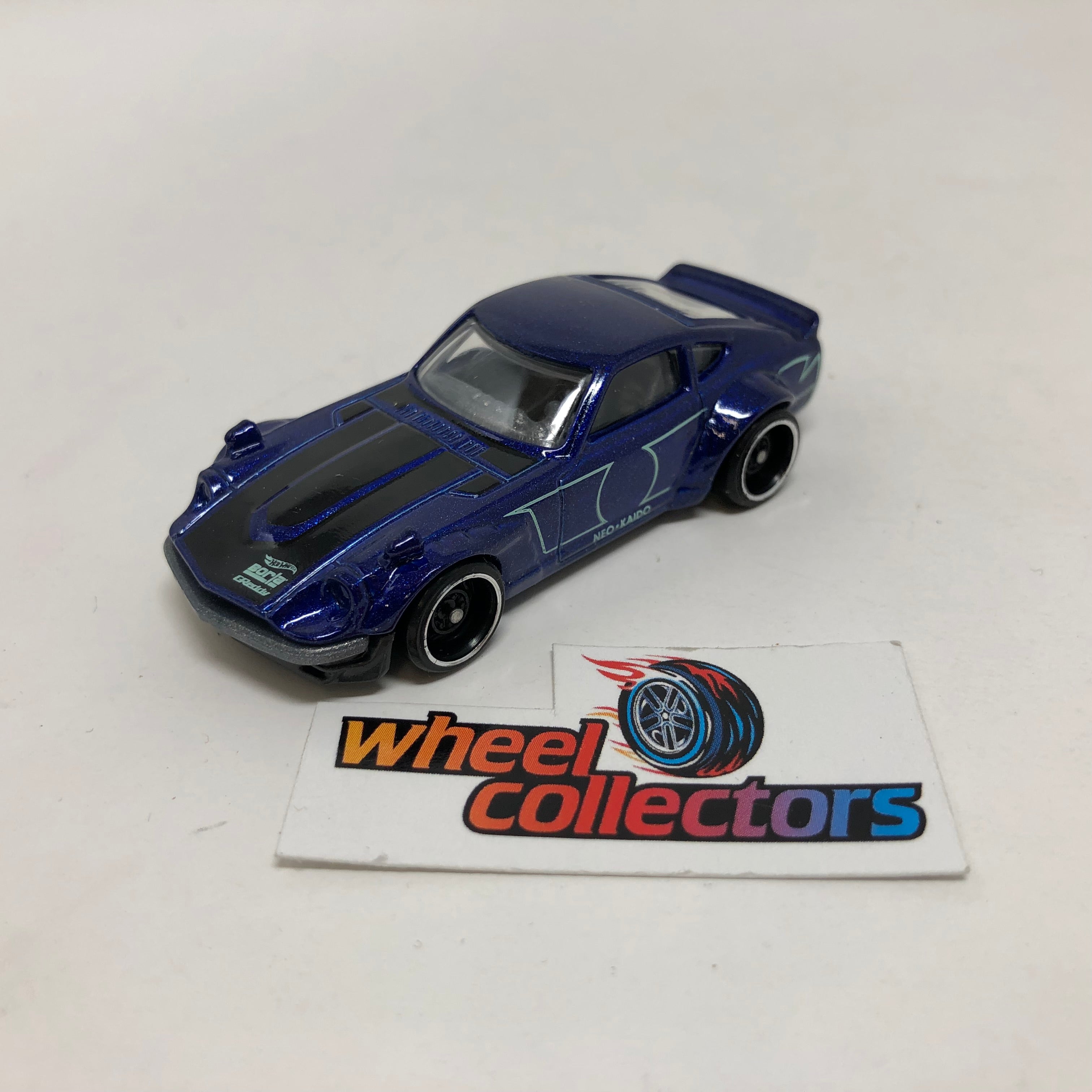 Custom Datsun 240Z * Blue * Hot Wheels Loose 1:64 Scale、mySite、hgirdovlk