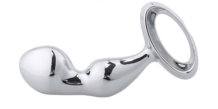 Come Closer Deluxe Fetish Plug | P-spot | Stainless steel | Chrome、mySite、bottomscart