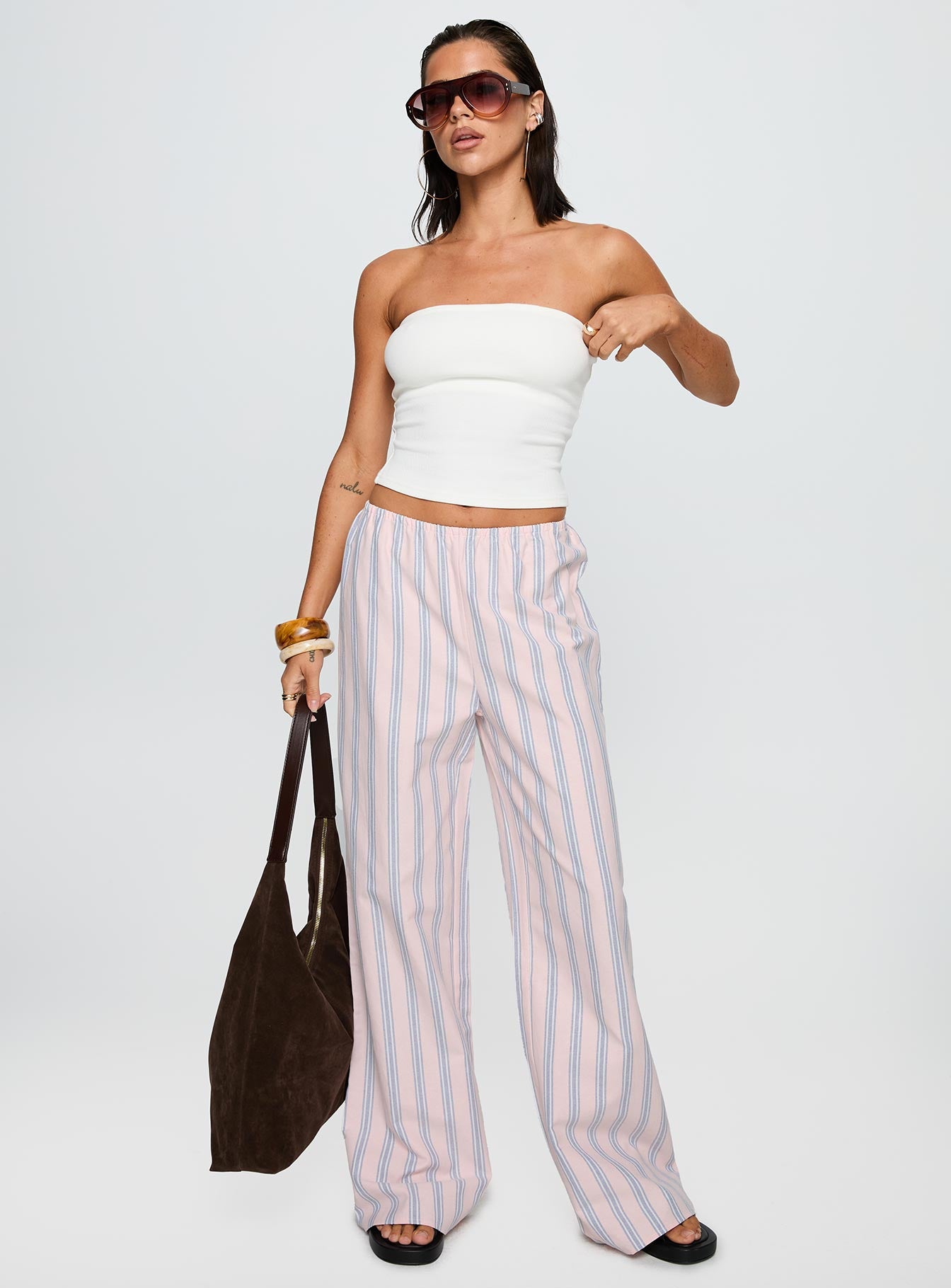 Limestone Pants Pink Multi、mySite、solidvoid