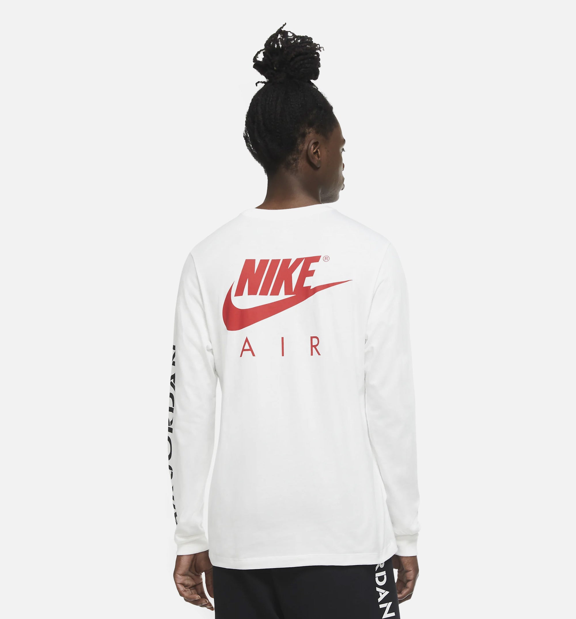 Air Jordan 4 GFX Mens Long Sleeve Shirt - White、mySite、dreamappss