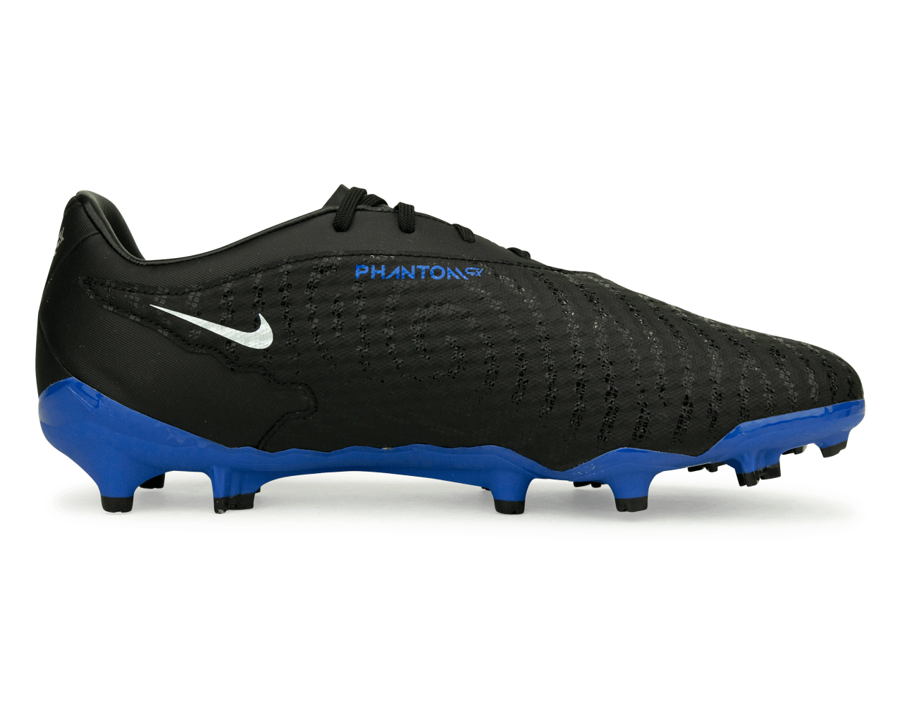 Nike Men's Phantom GX Academy FG/MG Black/Blue、mySite、bottomscart