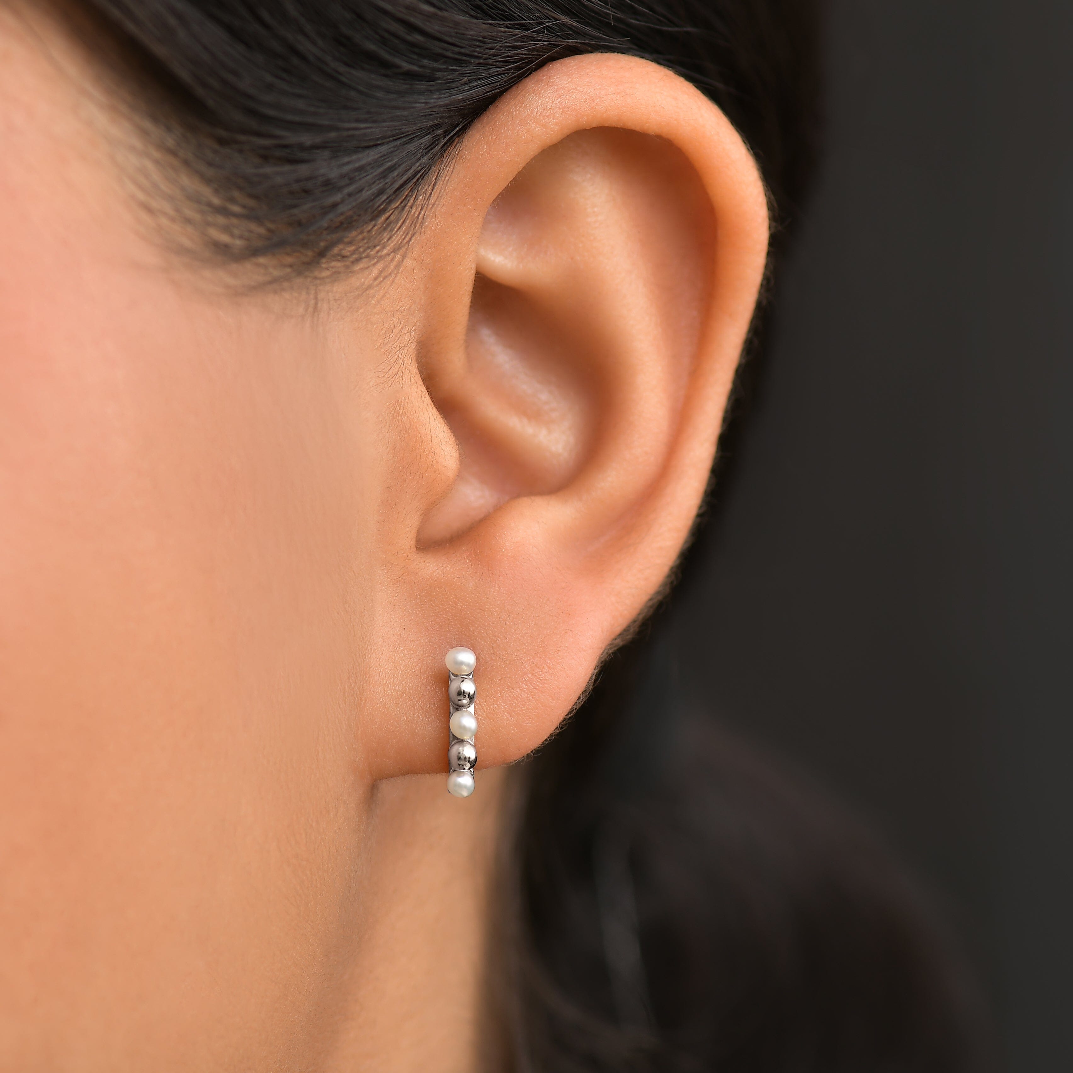 Pearl Earrings - Delphine Hoops、mySite、hinf8tx79