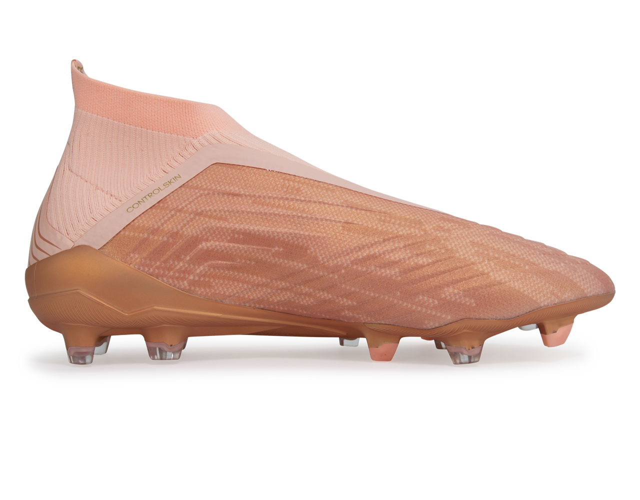 adidas Men's Predator 18 + FG Clear Orange/Trace Pink、mySite、noshort