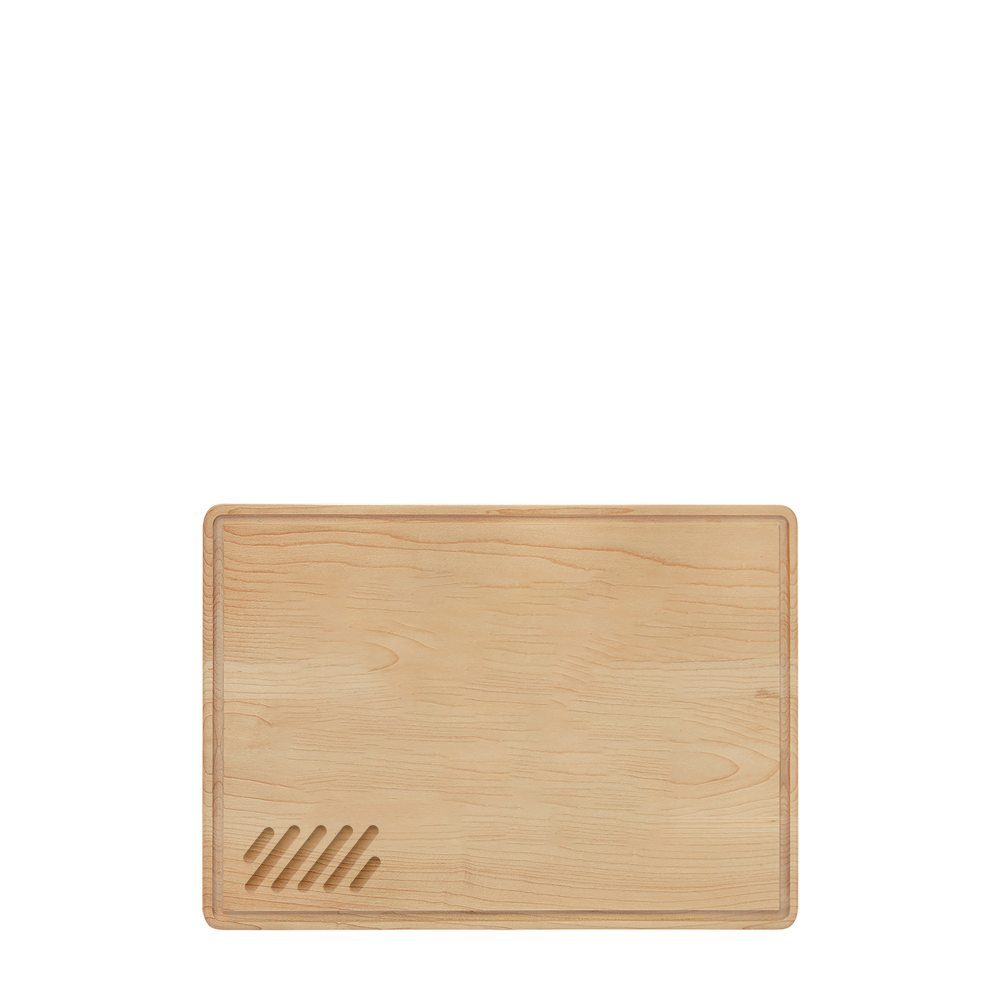 Maple Cutting Board with Drip Ring、mySite、noshort