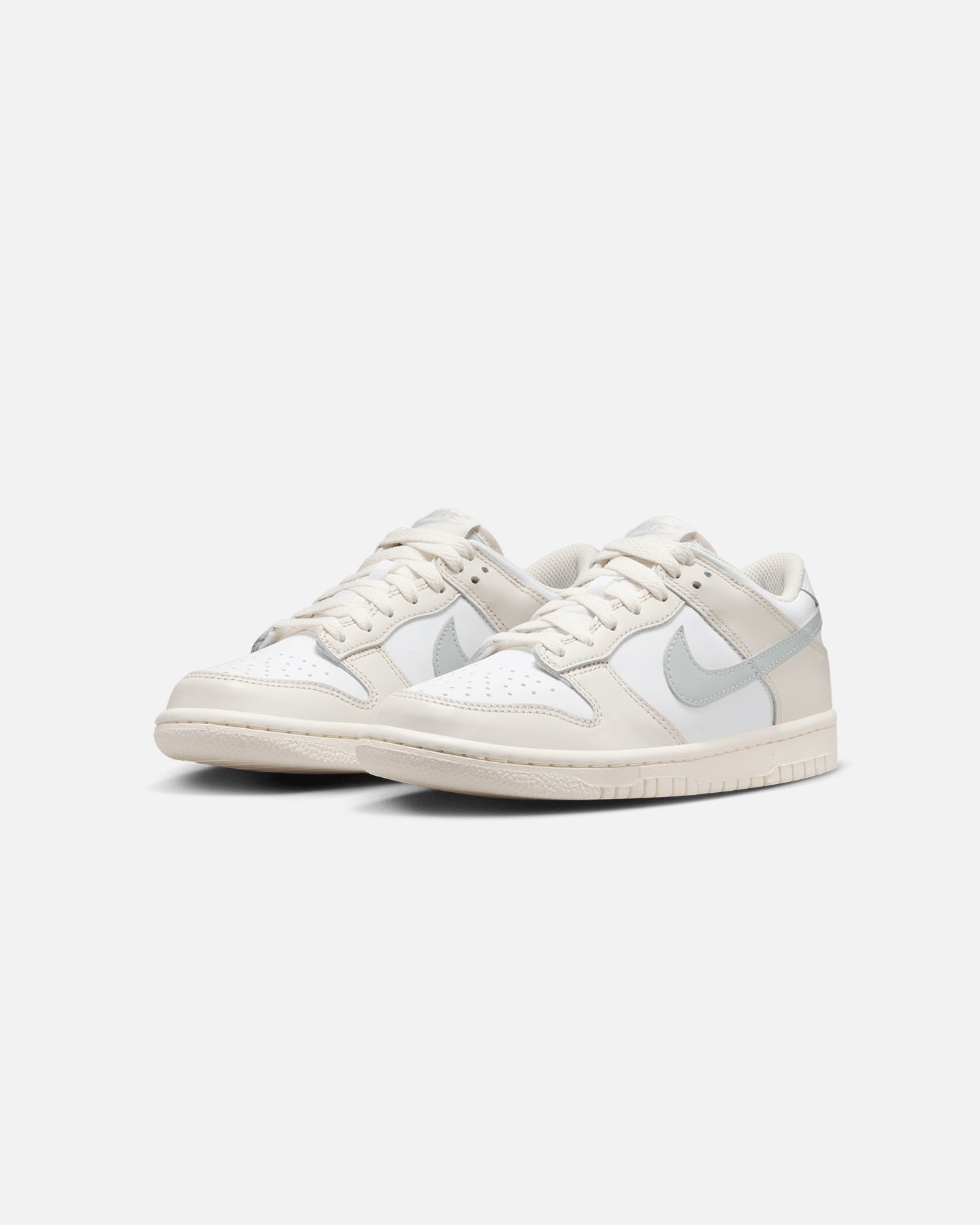 Nike Kids' Dunk Low (GS) White/Silver、mySite、zt4zffjzw