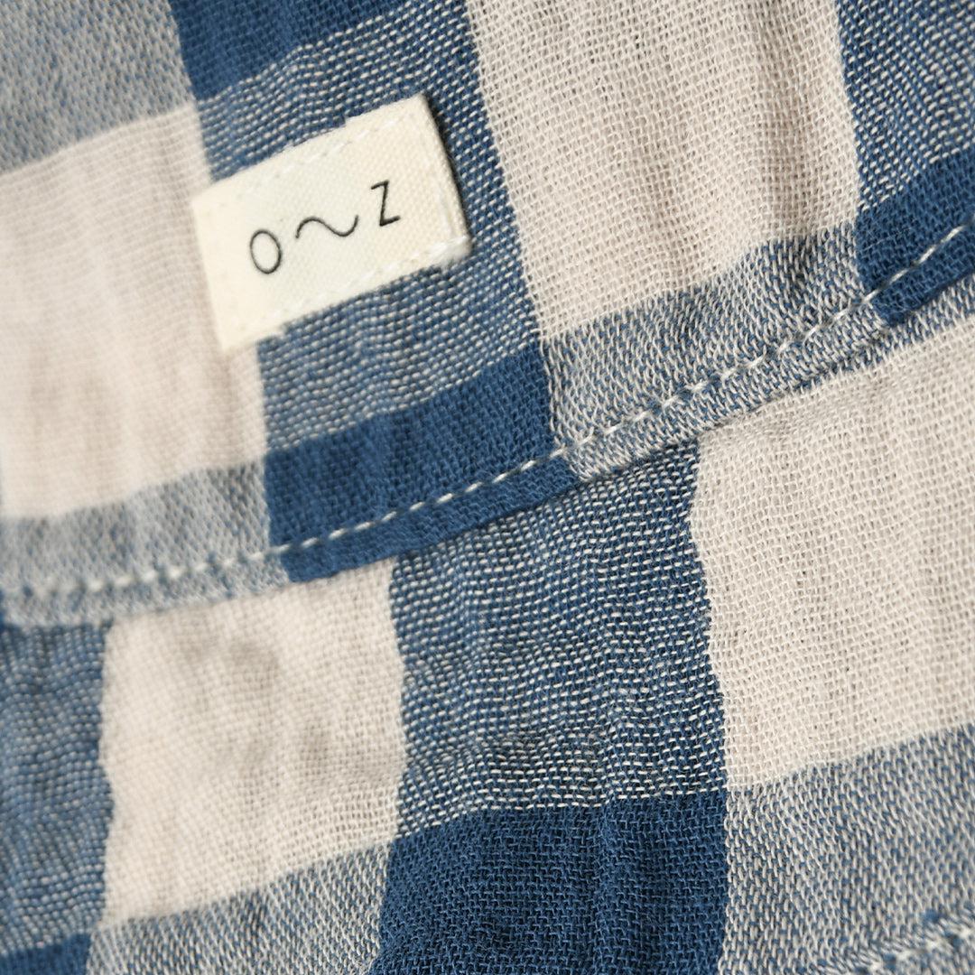  Organic Zoo Bucket Sun Hat - Blue Gingham - Pottery、mySite、merchandisen