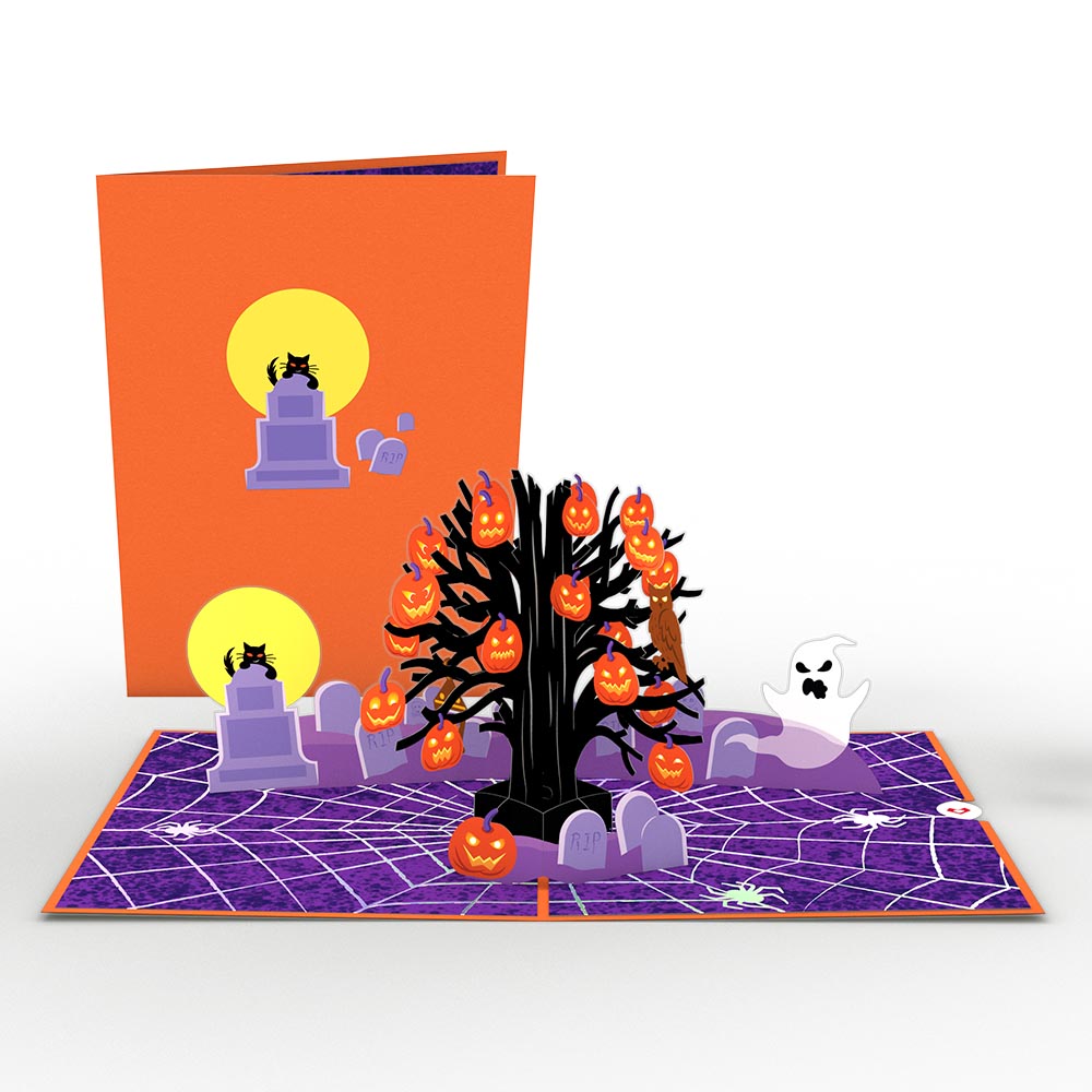 Spooky Tree Pop-Up Card、mySite、solidvoid
