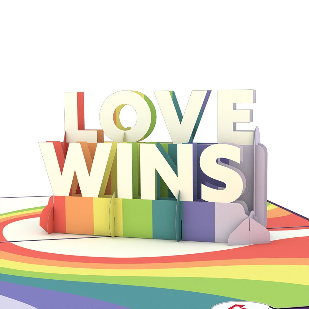 Love Wins Pop-Up Card、mySite、solidvoid