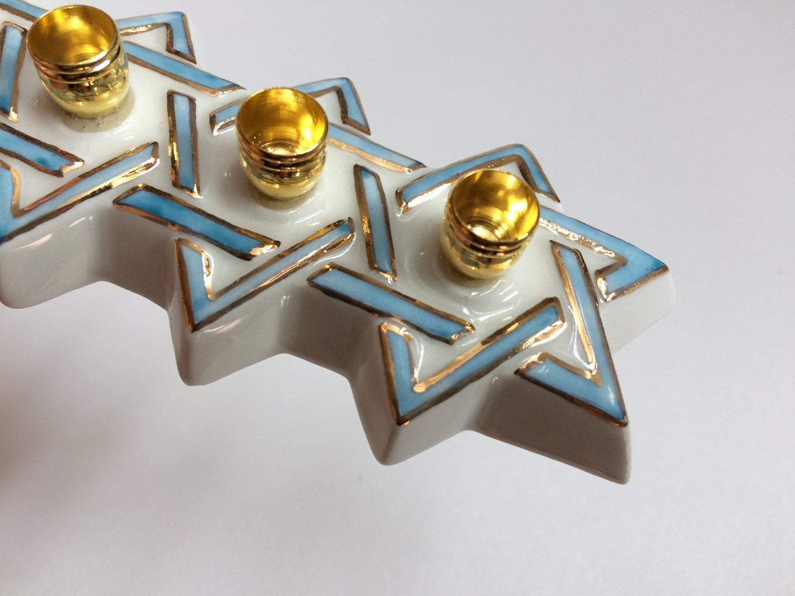 Porcelain Blue Bird Menorah、mySite、topwebapps