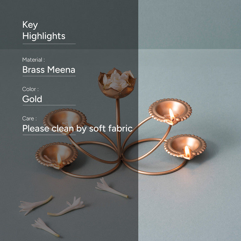 Brass Lotus Urli | Golden、mySite、camillekostekn