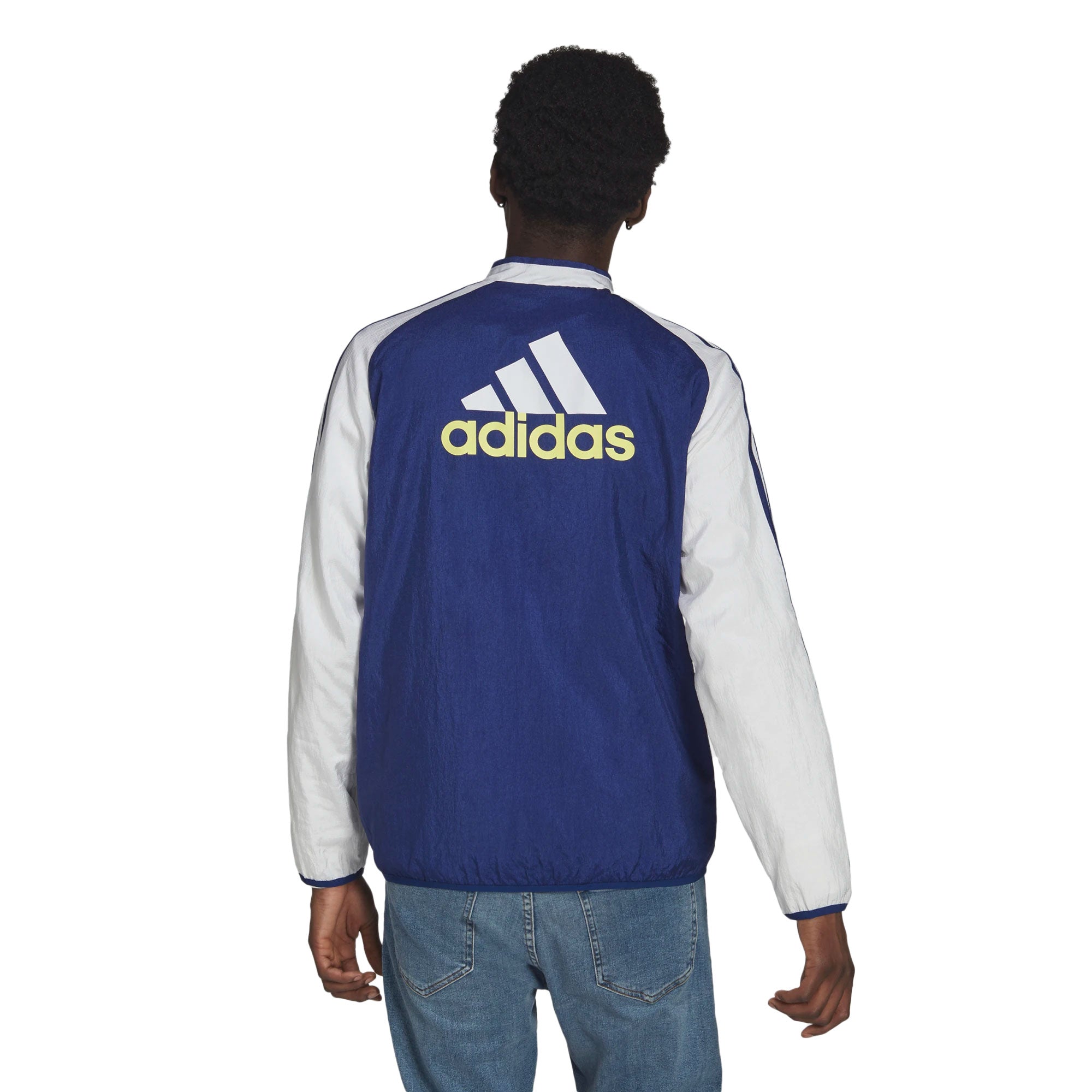 adidas Men's Juventus 2021/22 Icon Jacket Blue/White、mySite、noshort