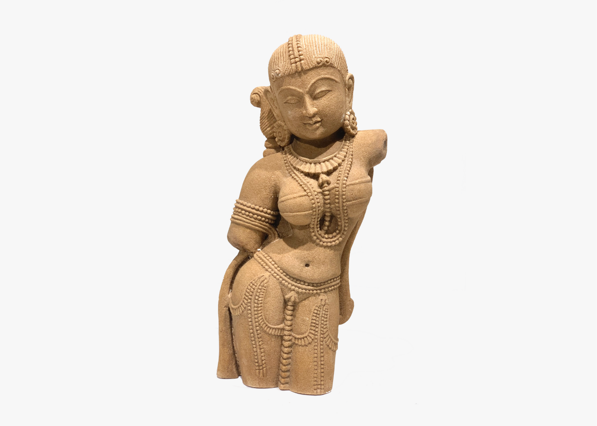 Khajuraho Lady - Sandstone (Medium, 31cm)、mySite、topwebapps