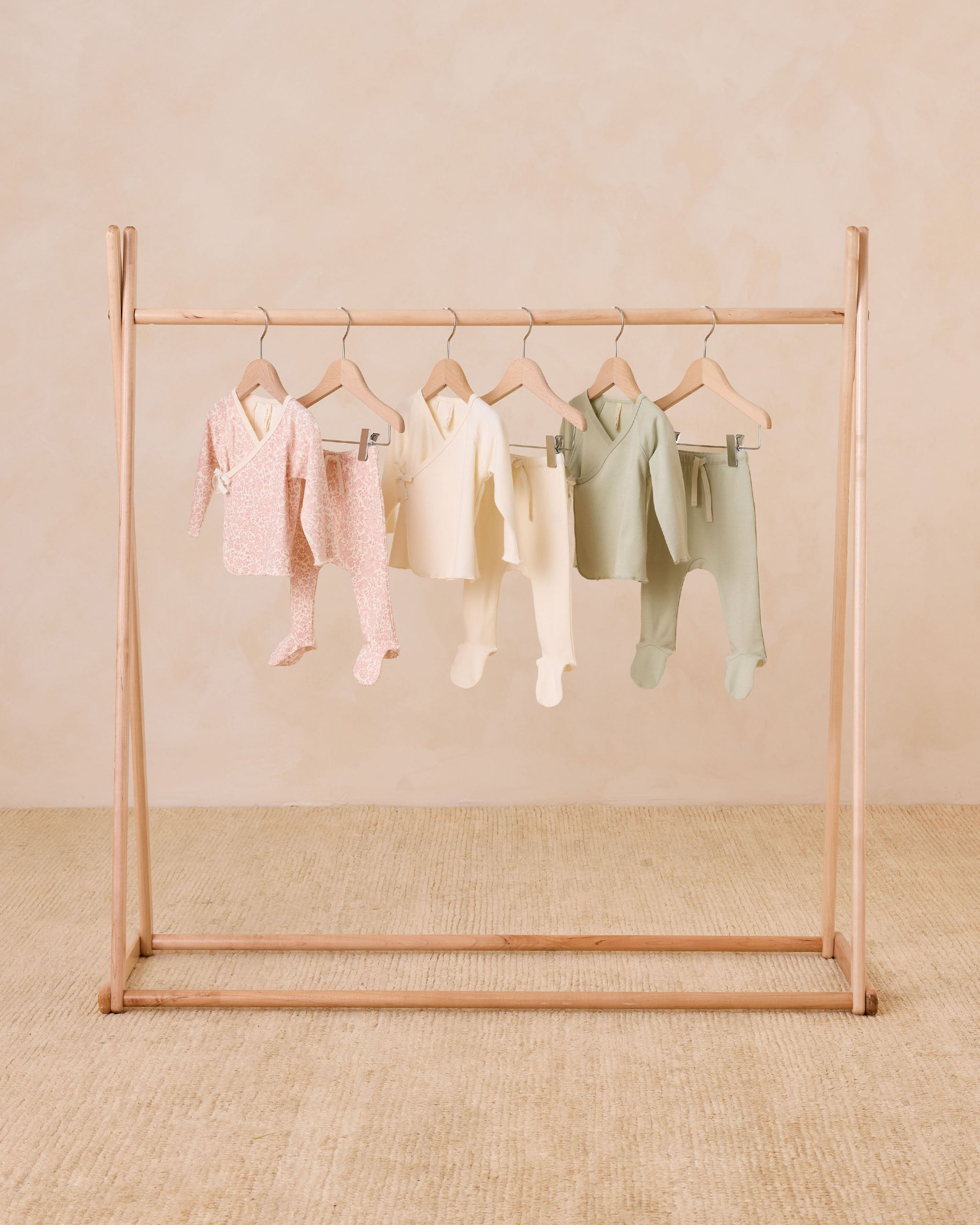  Wrap Top + Footed Pant Set || Pink Blossom、mySite、layawaytickets