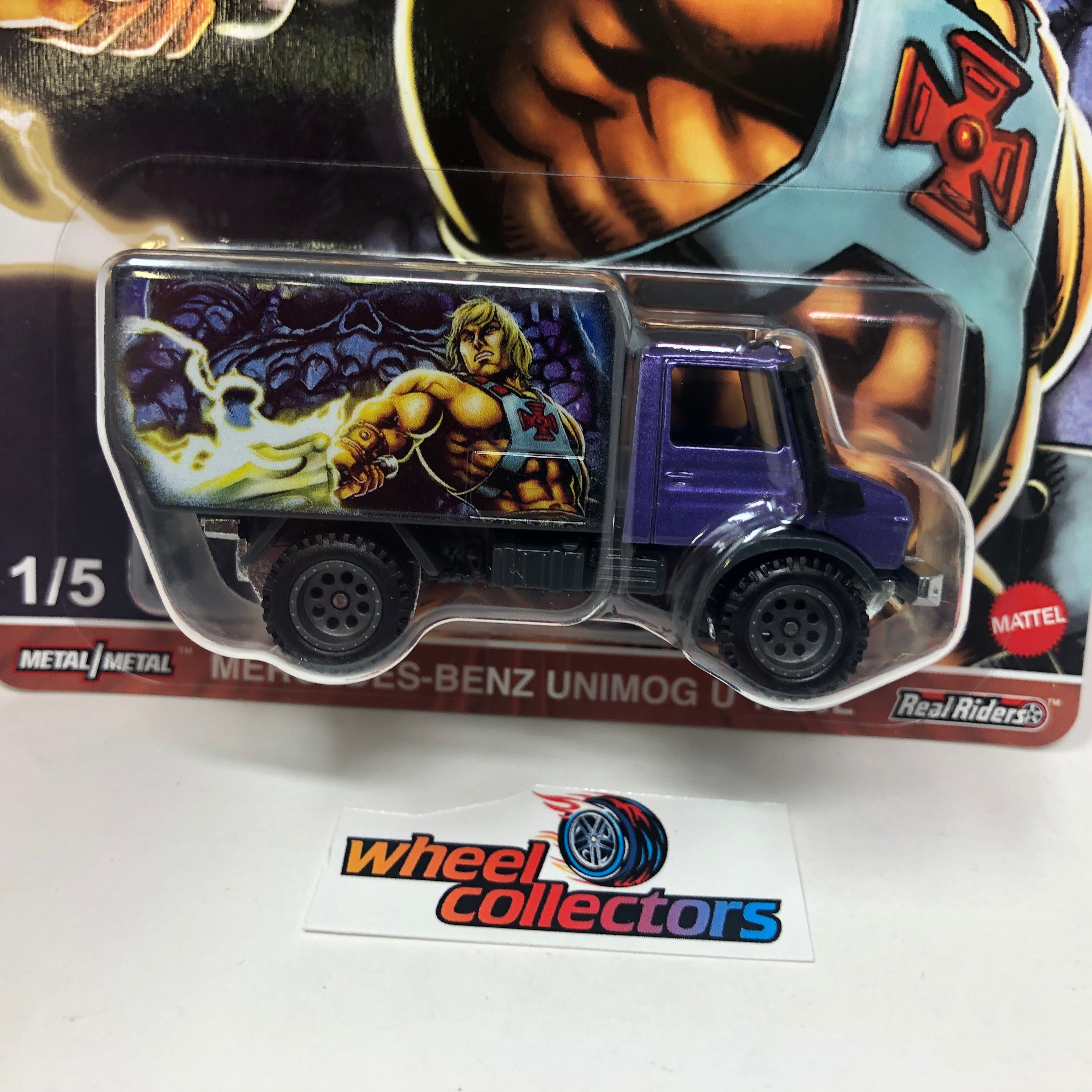Mercedes-Benz Unimog U 1300L * Hot Wheels Pop Culture Masters of the Universe、mySite、hgirdovlk