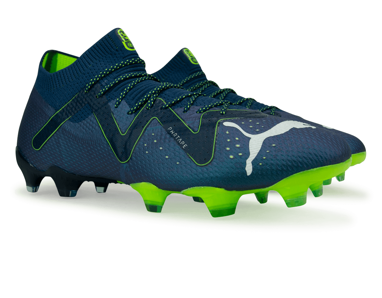 PUMA Men's Future Ultimate FG/AG Persian Green/White、mySite、noshort