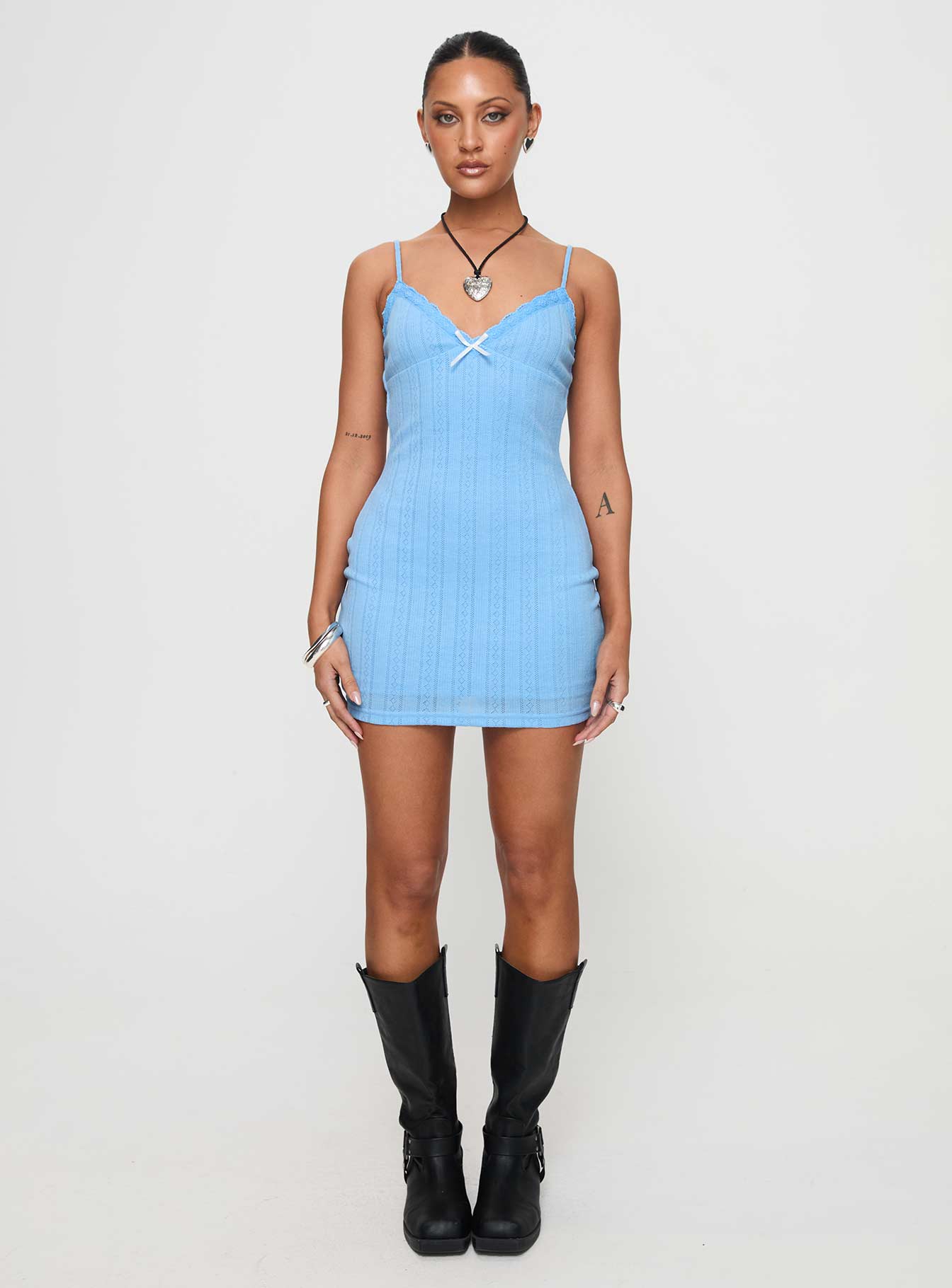 Susurrus Mini Dress Blue、mySite、solidvoid