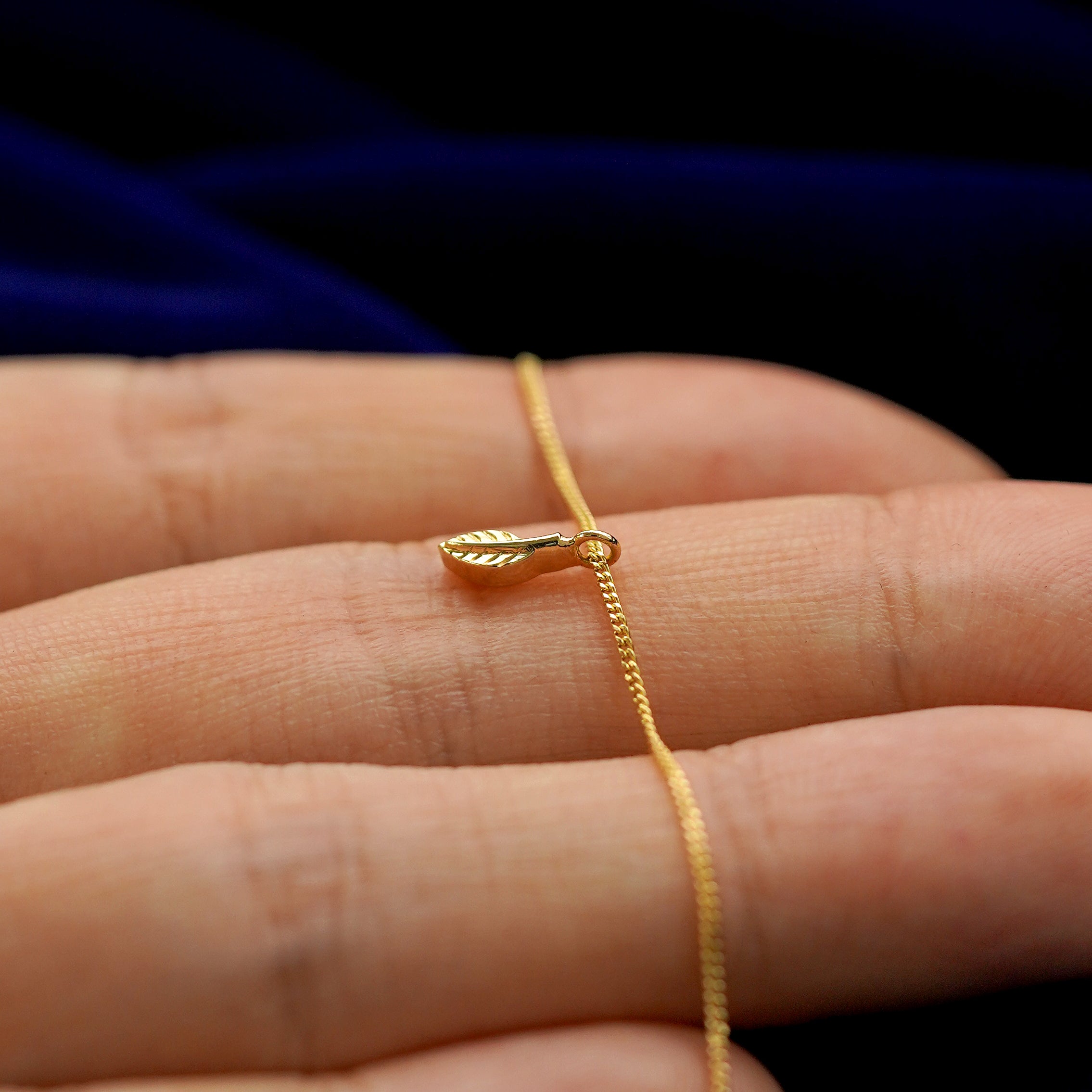 Mini Leaf Necklace、mySite、hinf8tx79