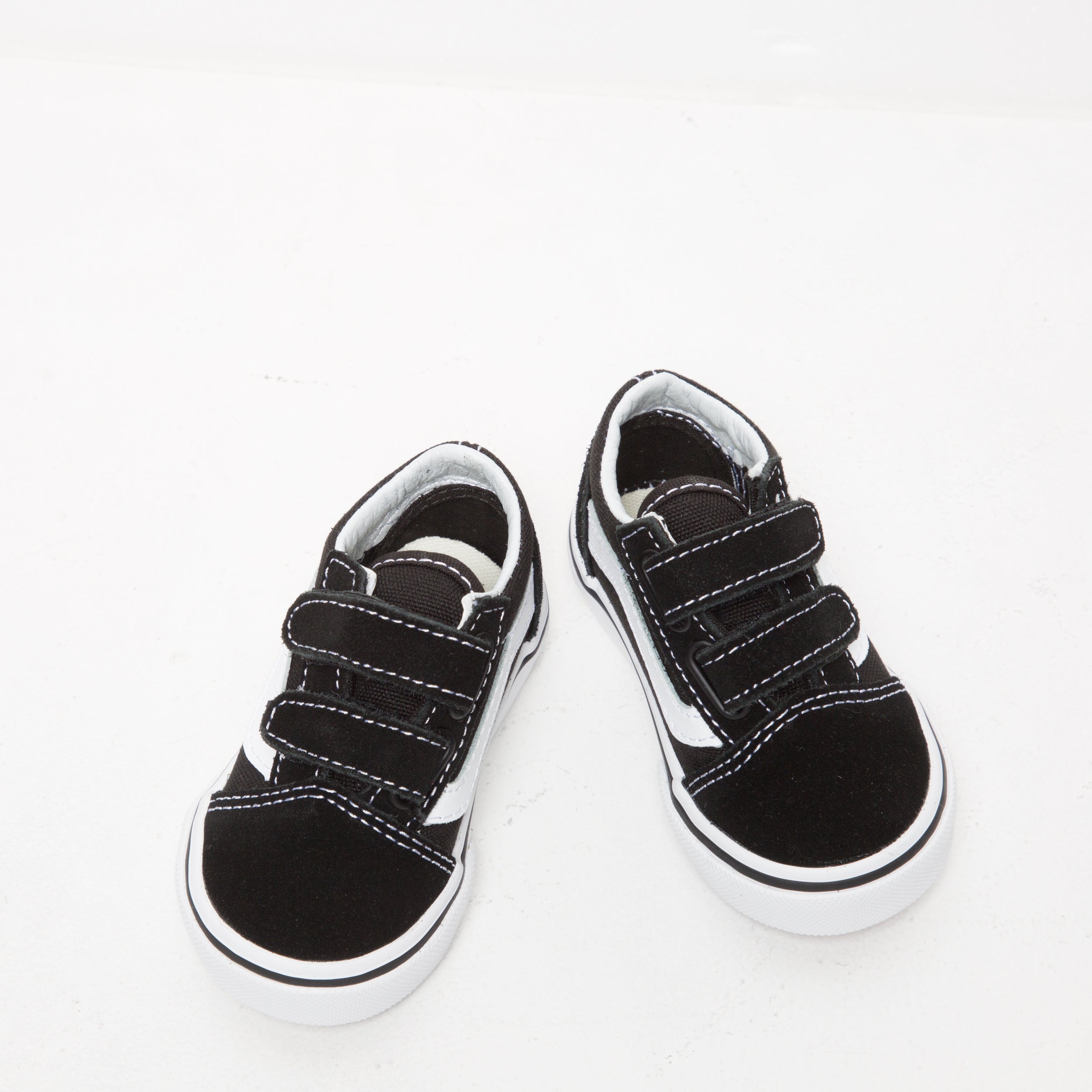 Vans Toddler Old Skool V Black/White、mySite、zt4zffjzw