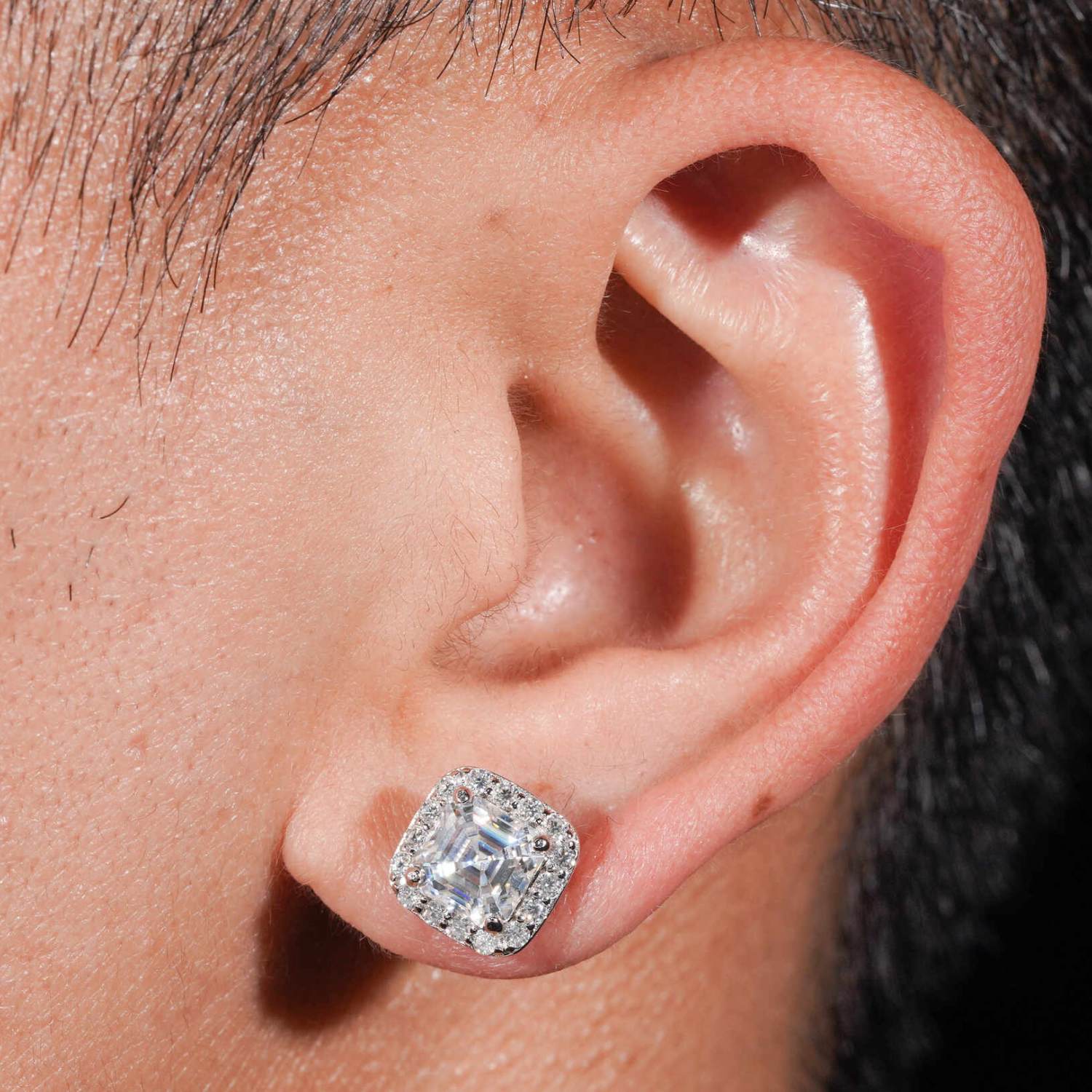 3-in-1 Moissanite Earrings Bundle 14K Gold、mySite、hinf8tx79