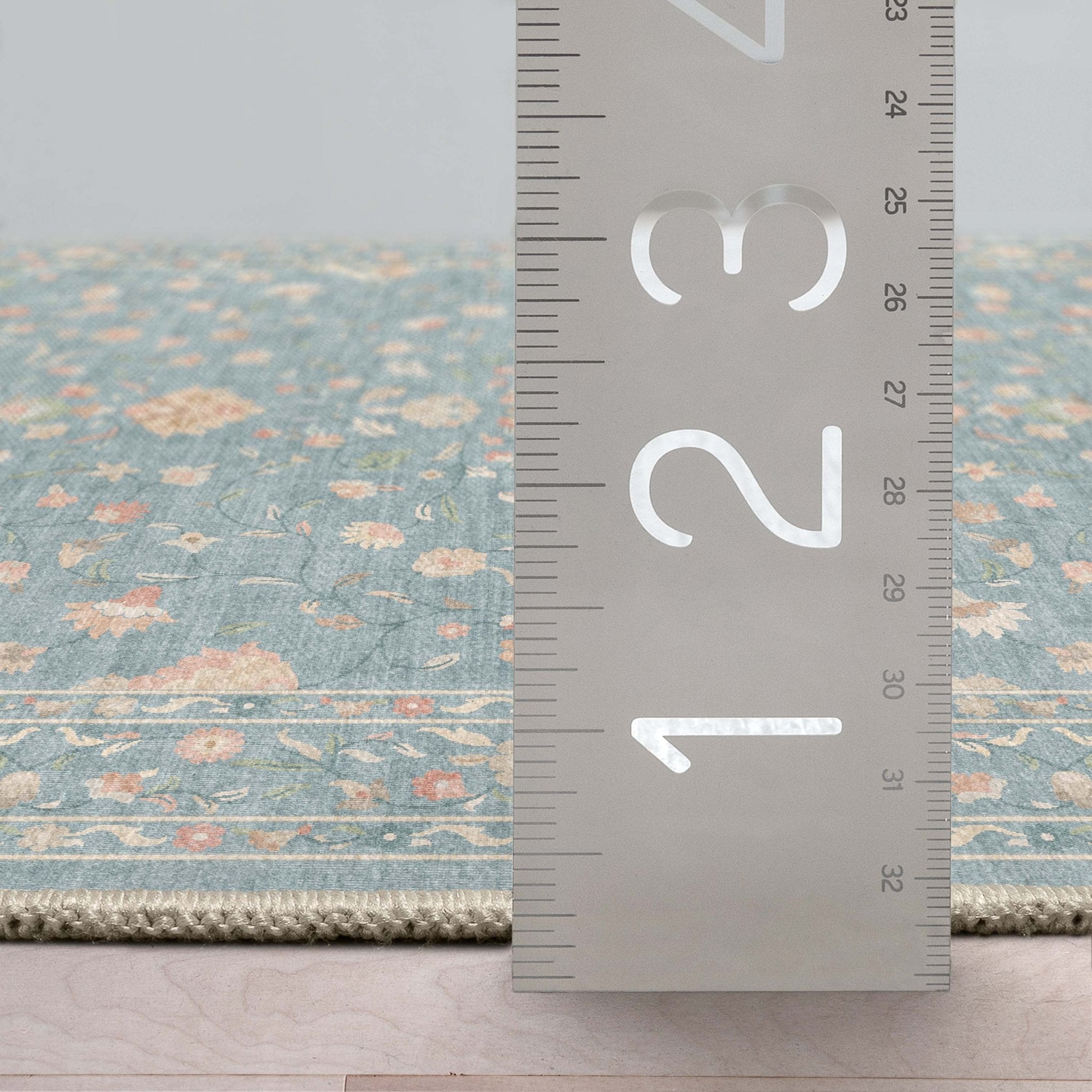 Venice Hereke Floral Botanical Rug – Easy Clean, Stylish Elegant Design、mySite、gigharbornorthrealestate