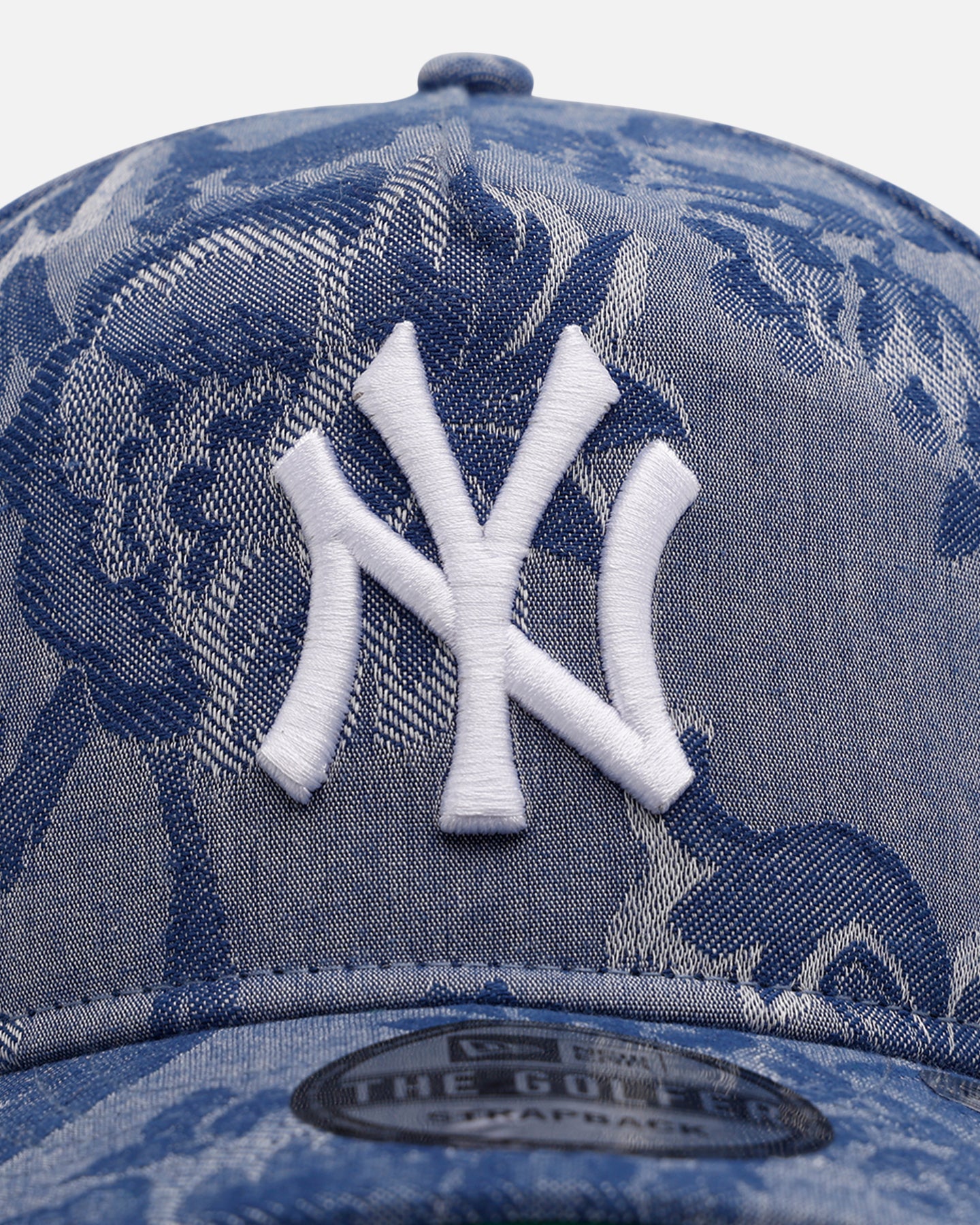 New Era New York Yankees 'Three Looms' Golfer Strapback Denim、mySite、zt4zffjzw