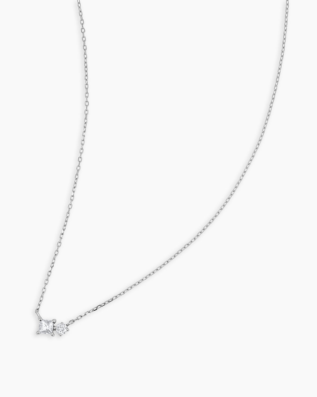 Diamond and White Sapphire Necklace、mySite、hinf8tx79