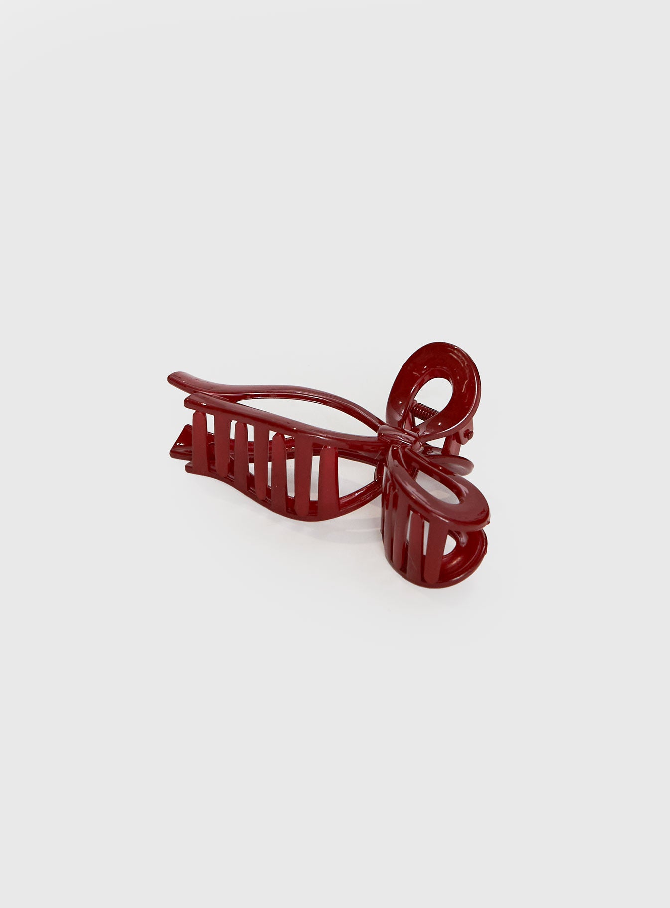 With A Bow Hair Clip Red、mySite、solidvoid