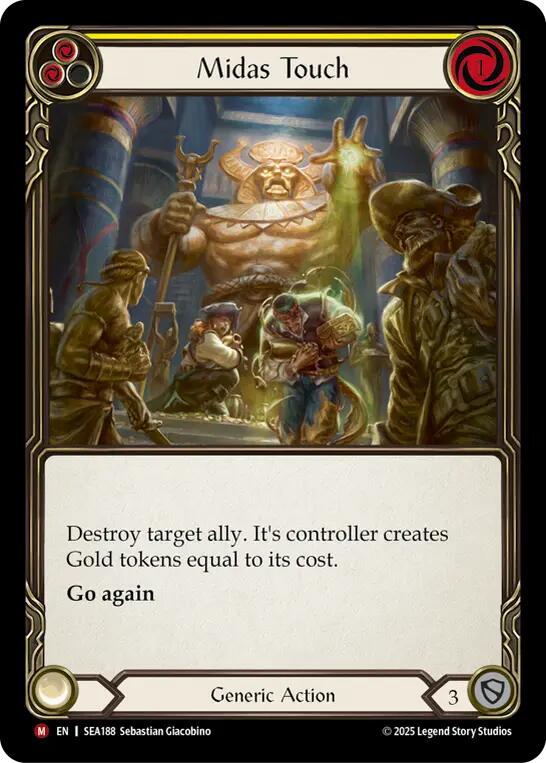 Midas Touch SEA188 (High Seas) Rainbow Foil、mySite、waistdrama