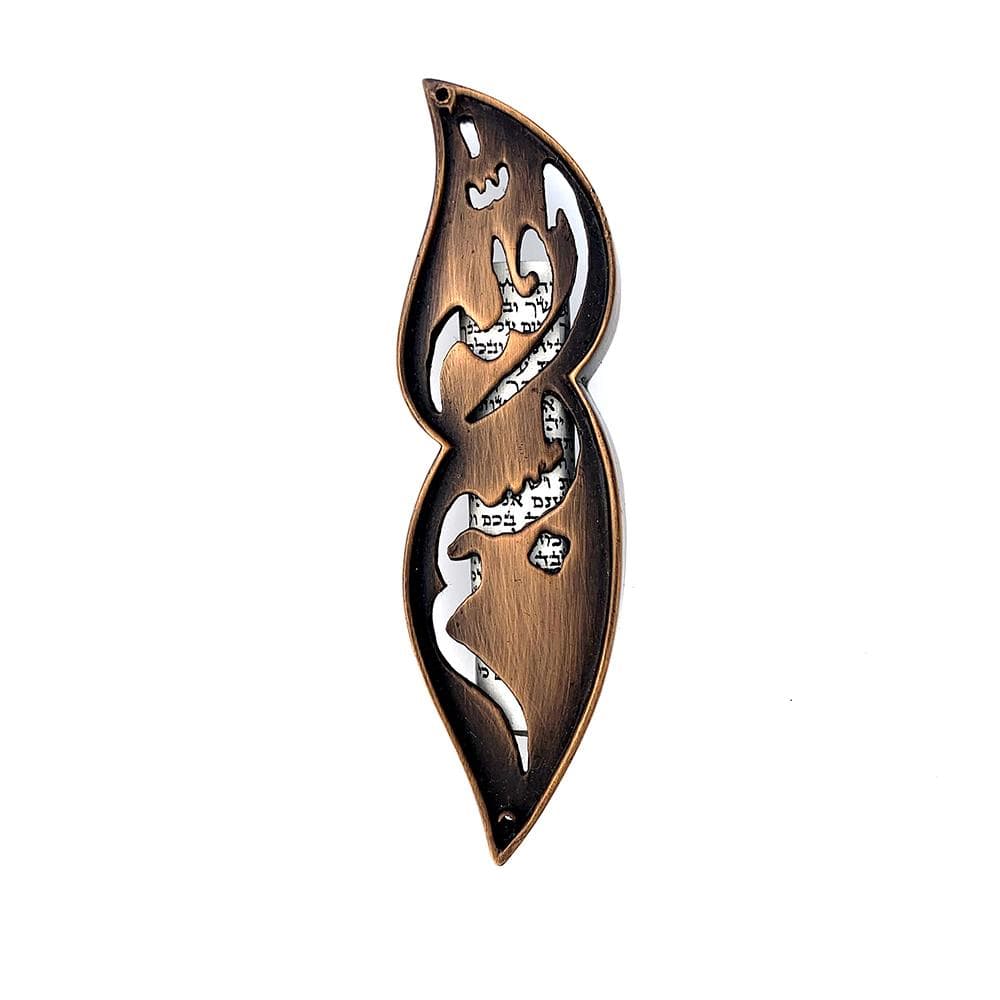 Hand in Hand Mezuzah - Bronze Plated Pewter、mySite、topwebapps