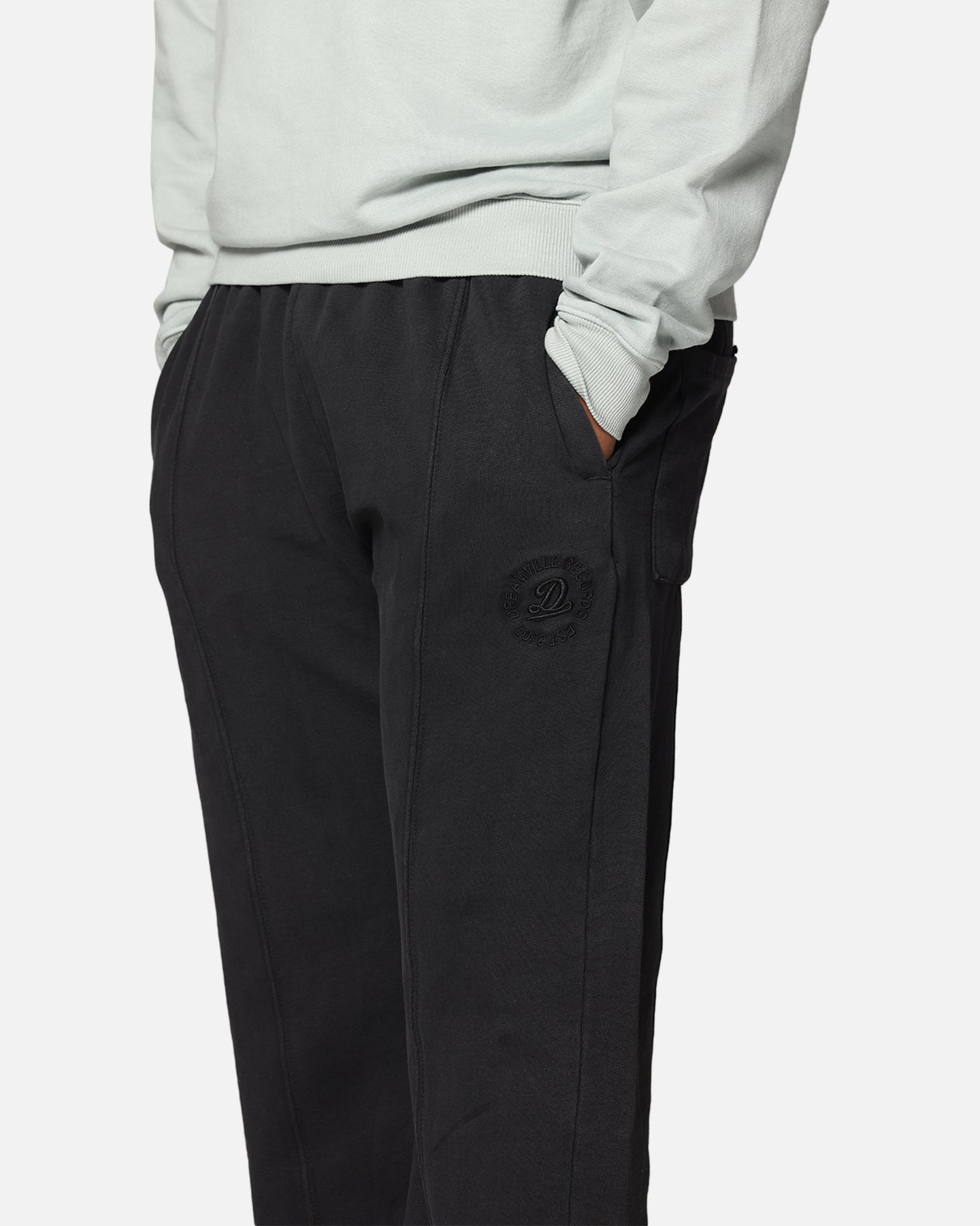Dreamville Tonal Sweatpants Black Wash、mySite、zt4zffjzw