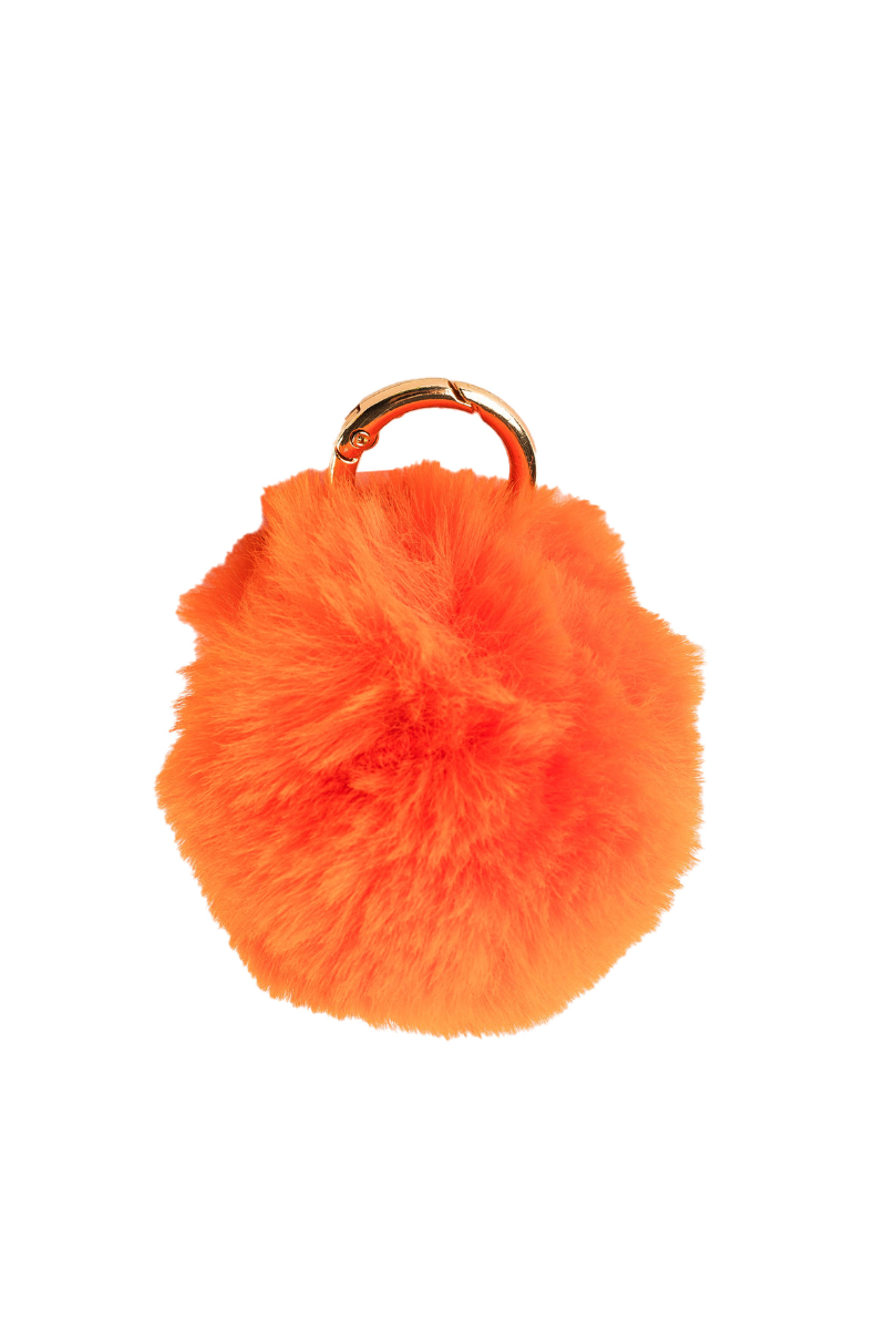 Pom Pom Bag Charm - Orange、mySite、hinf8tx79