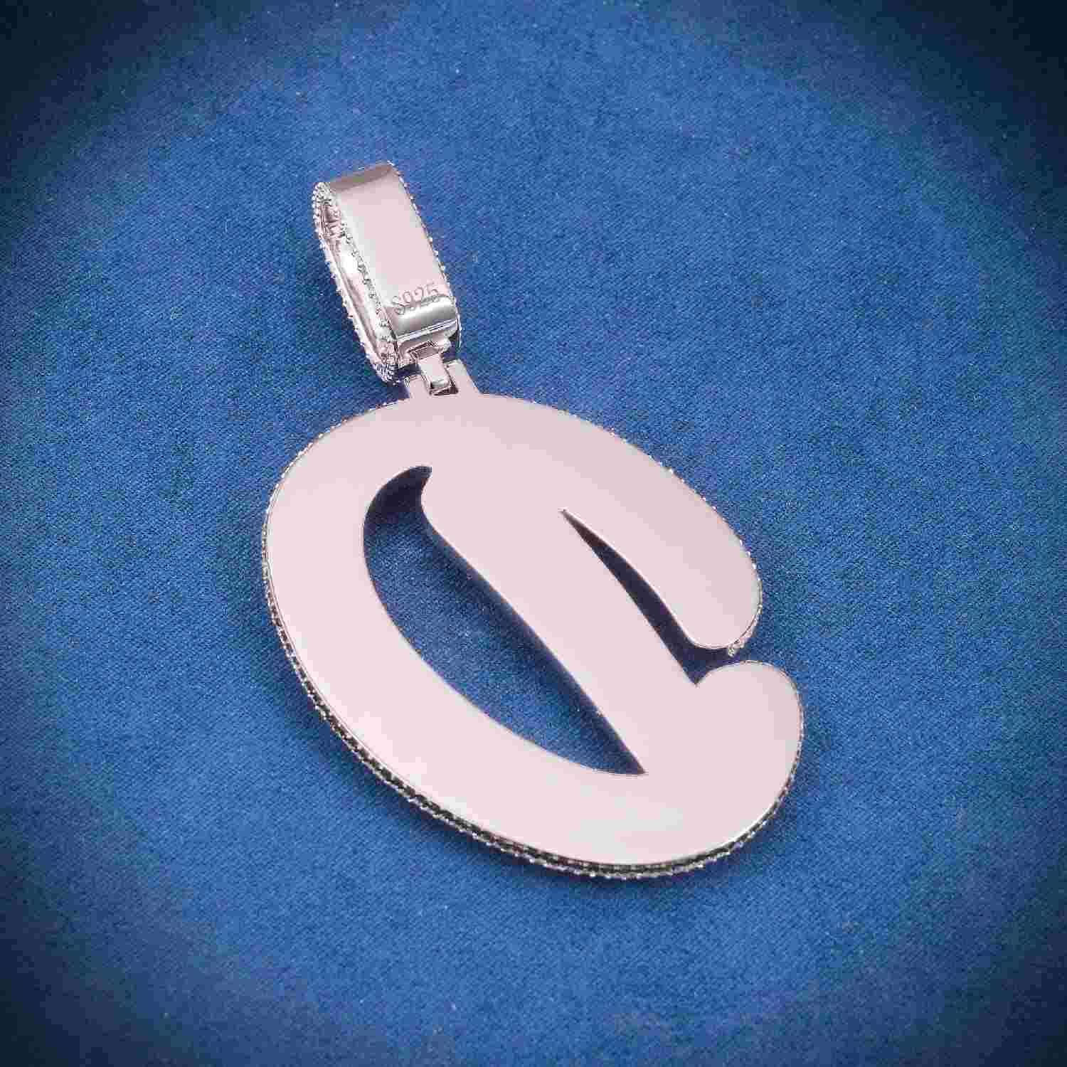 D Custom Moissanite Pendant 14K Gold、mySite、hinf8tx79