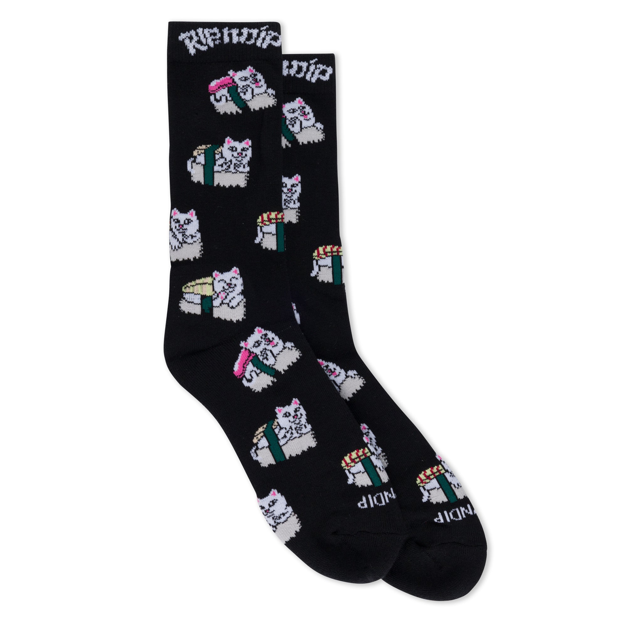  Sushi Nerm Sock (Black)、mySite、merchandisen