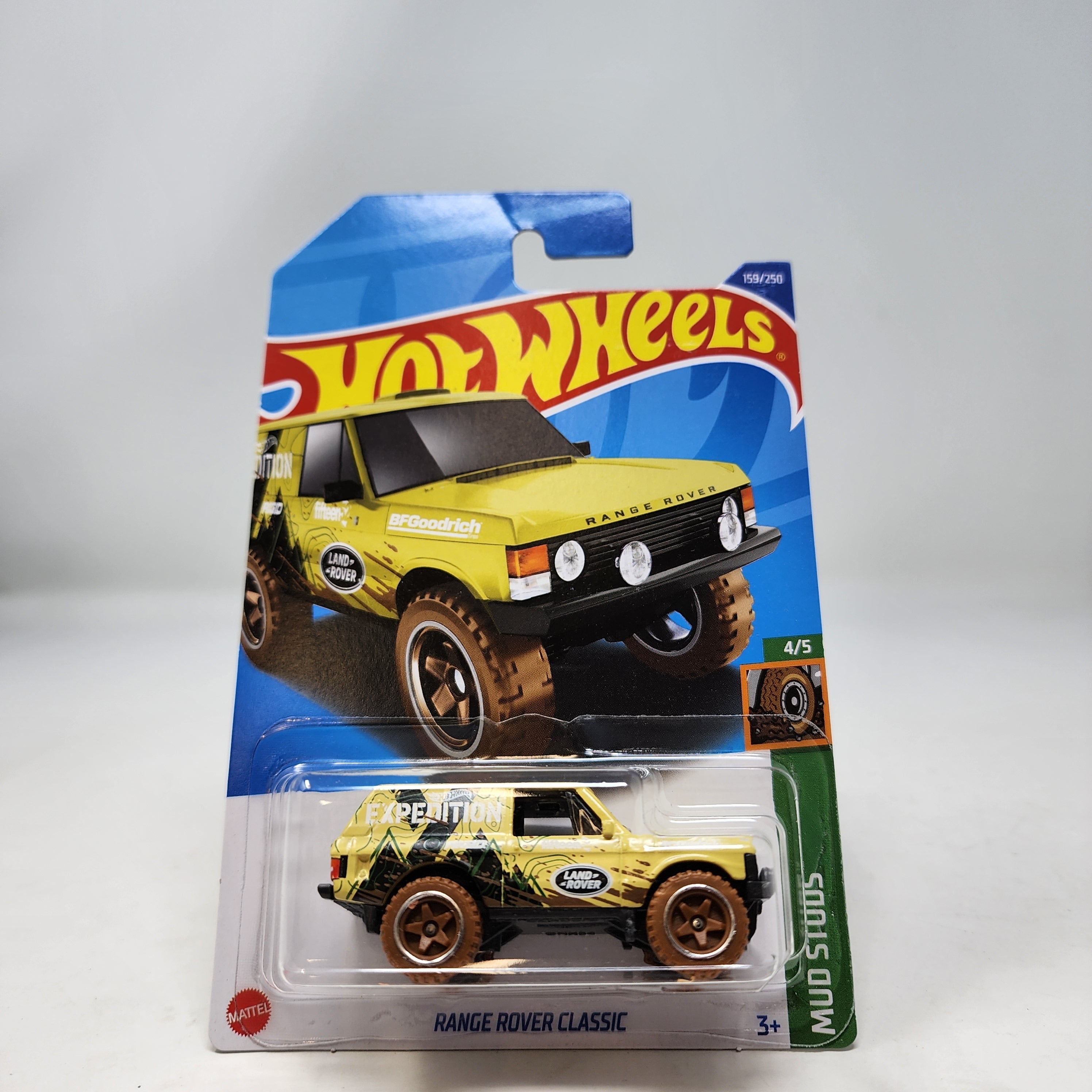 Range Rover Classic #159 * Yellow * 2022 Hot Wheels、mySite、hgirdovlk