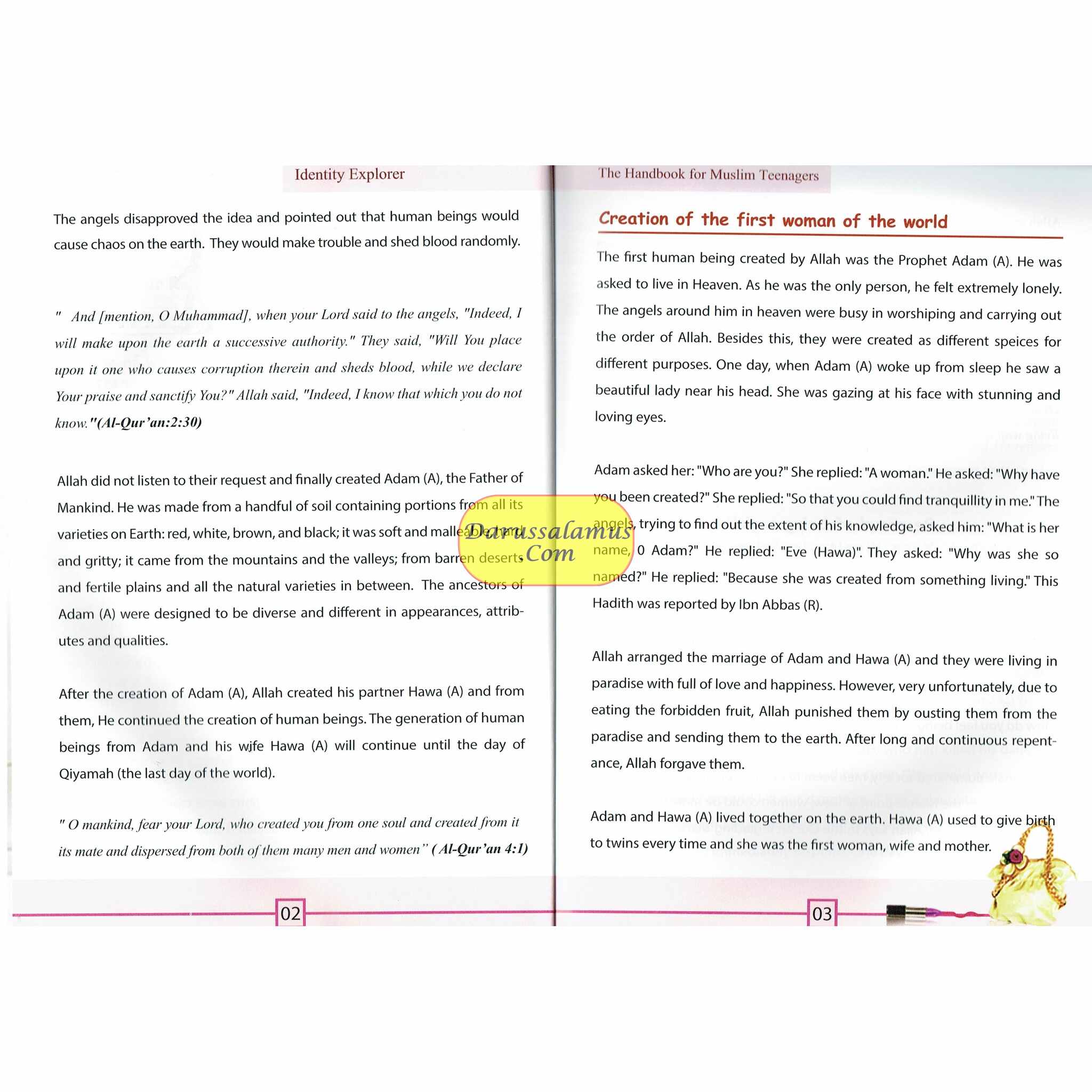 The Handbook for Muslim Teenagers Girls Edition By Professor K. Kabir Uddin、mySite、topwebapps