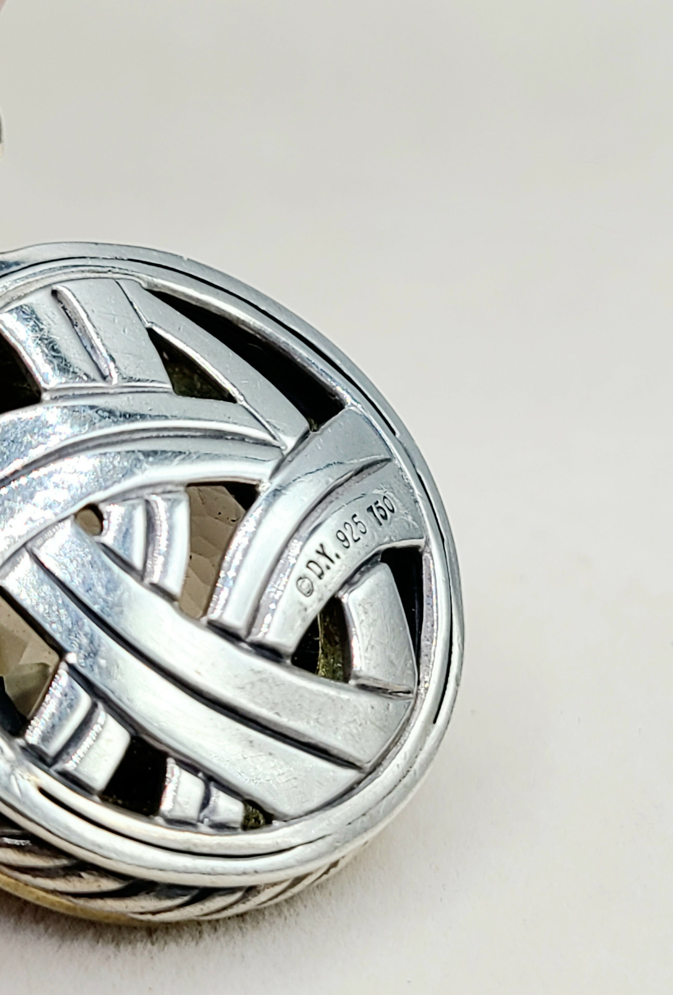 David Yurman Cerise Pendant Smoky Quartz, Diamonds & Gold、mySite、hinf8tx79