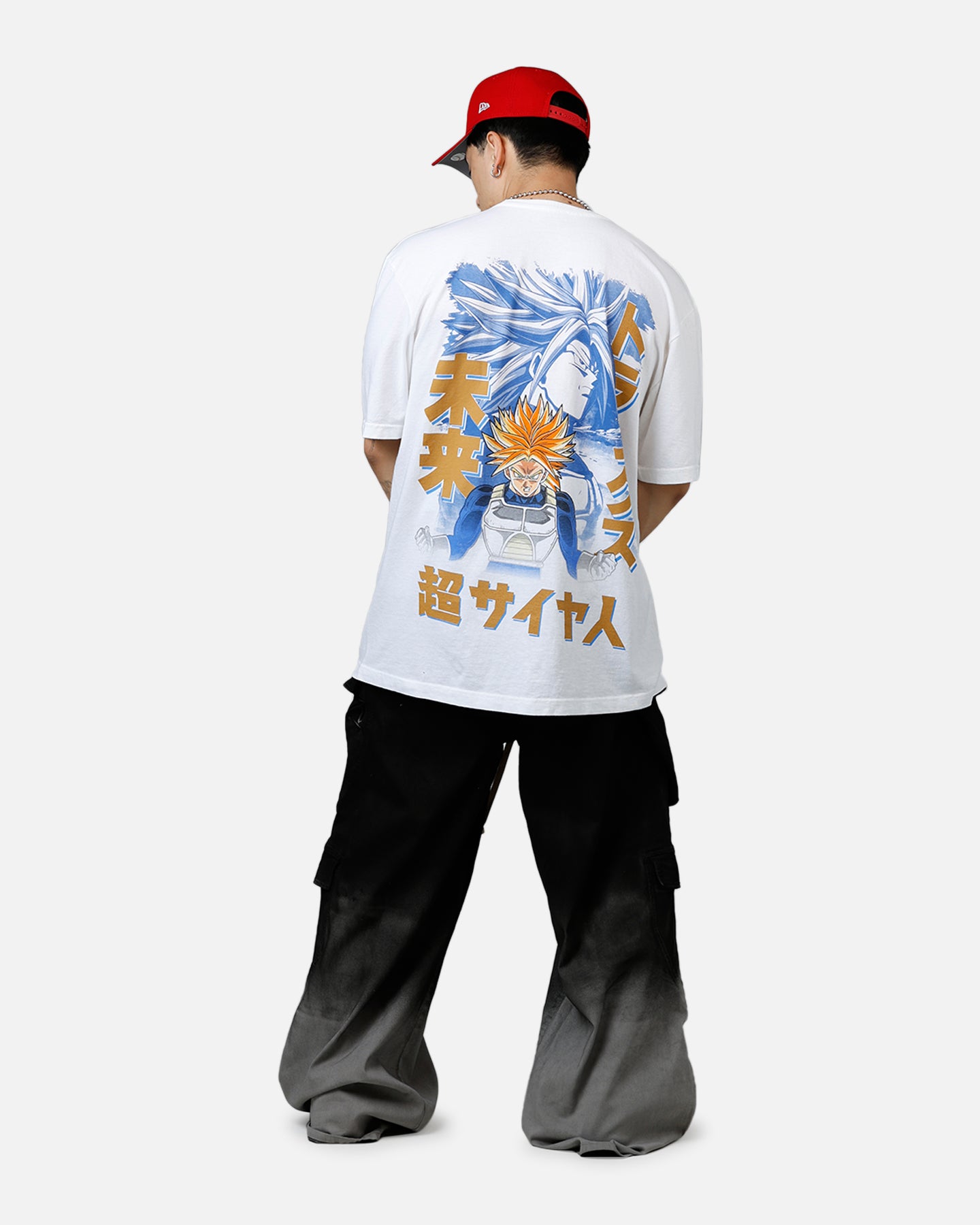 Bioworld Dragon Ball Z Cell Games Saga Trunks T-Shirt White、mySite、zt4zffjzw