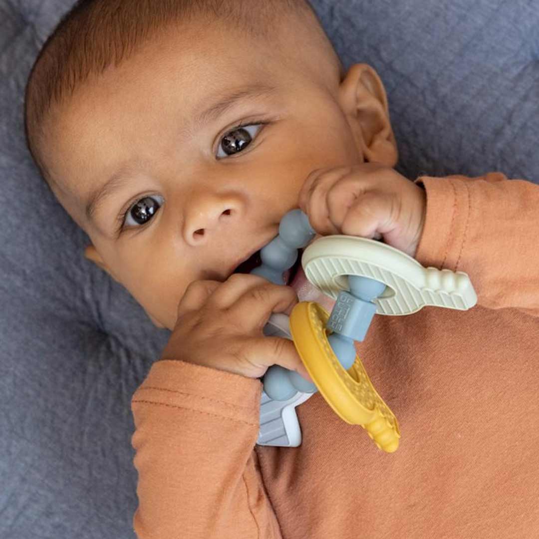  Little Dutch Silicone Teething Keychain - Blue、mySite、merchandisen