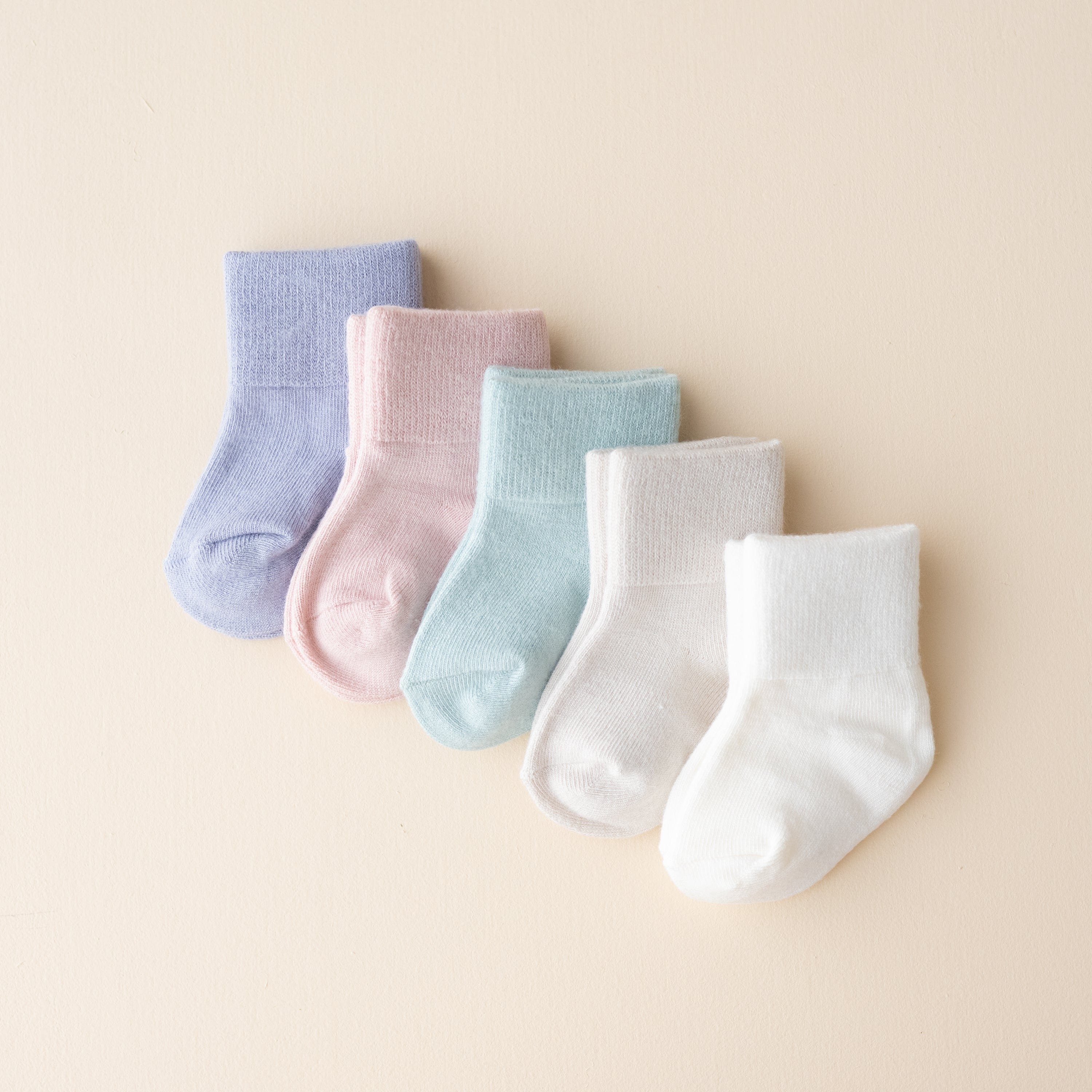 Quarter Socks Combo 5-Pack in Pastel set、mySite、layawaytickets