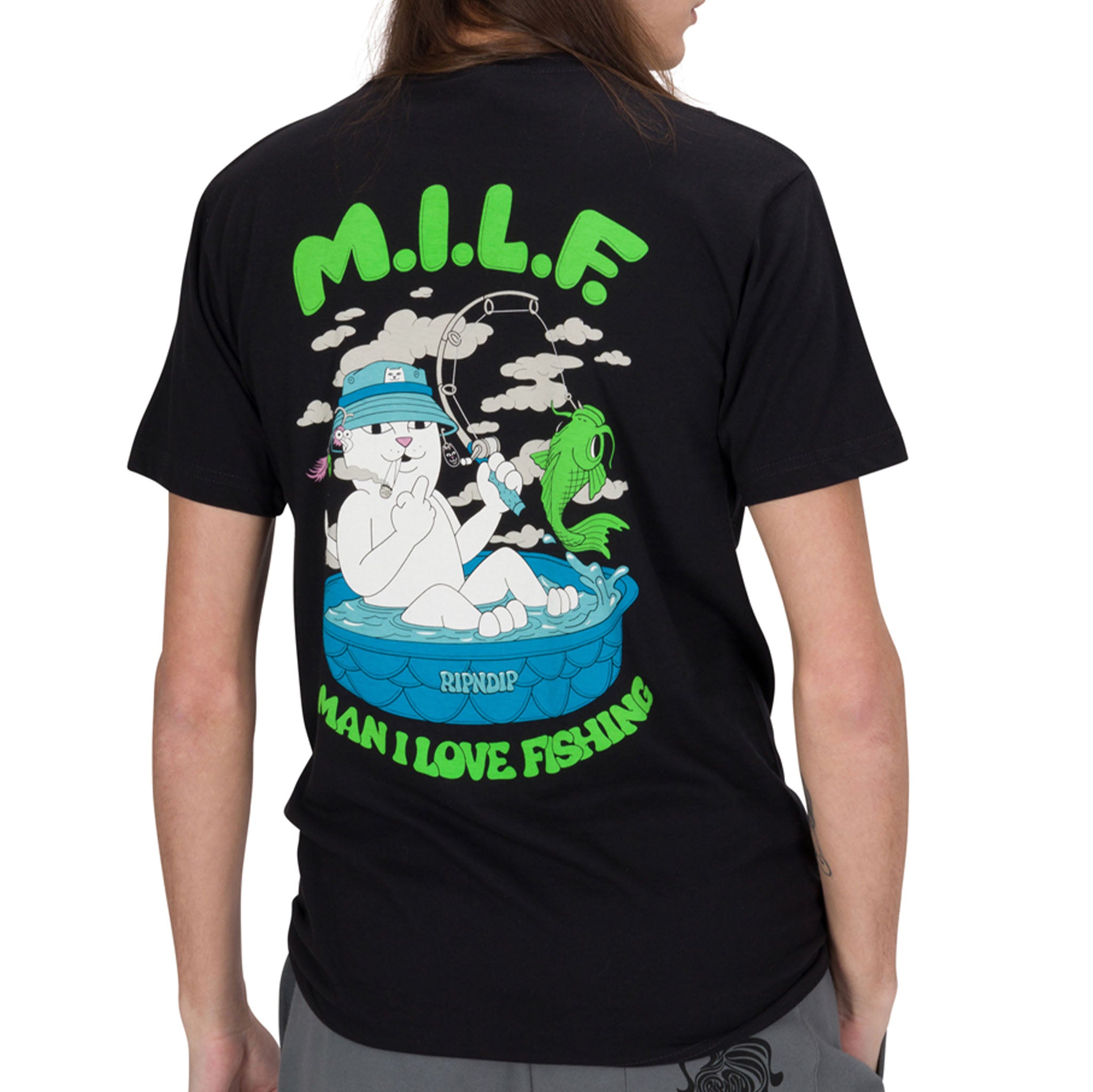  MILF Tee (Black)、mySite、merchandisen